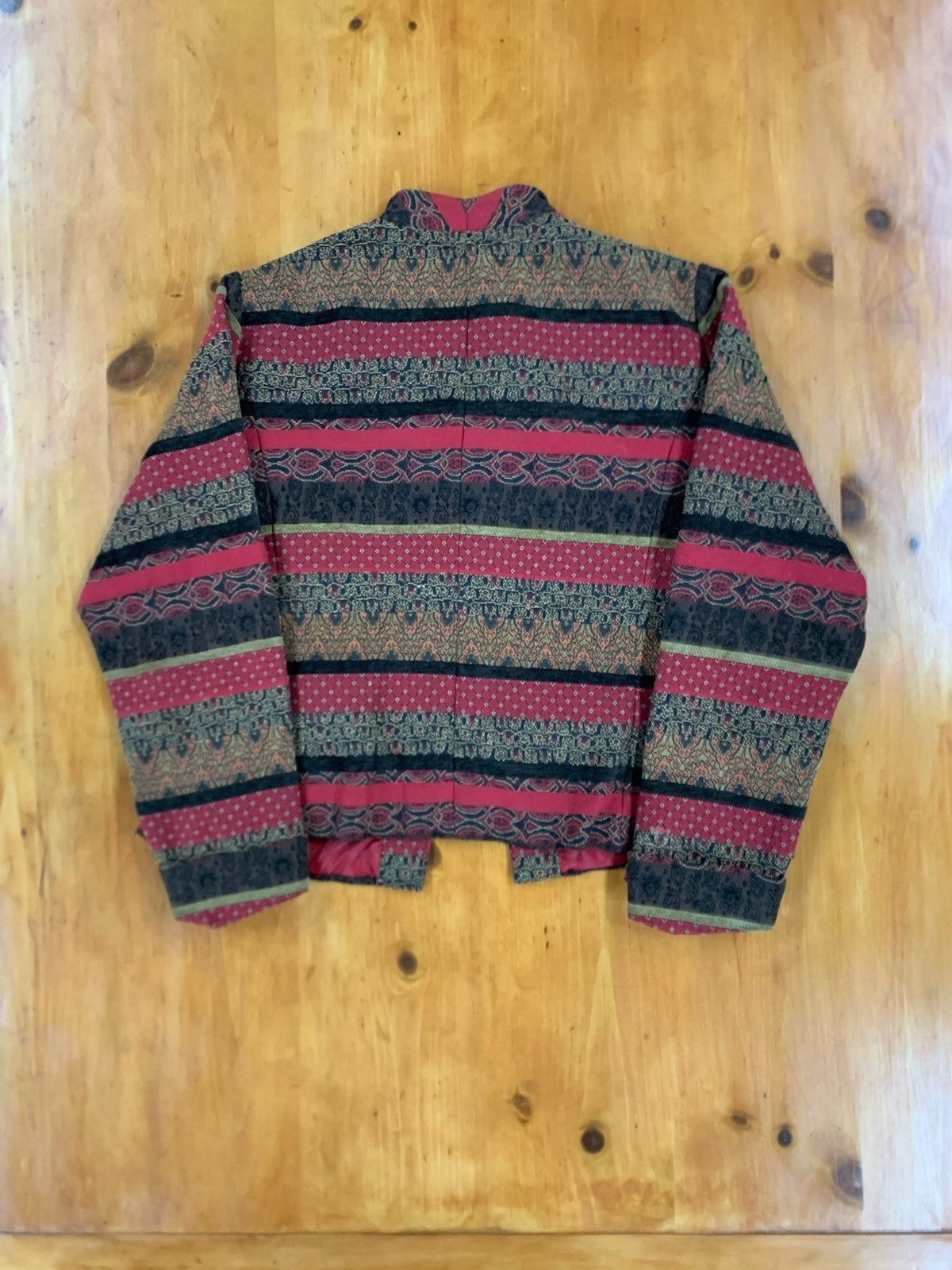 Vintage Vintage Lava Band Cardigan Size US L / EU 52-54 / 3 - 3 Thumbnail