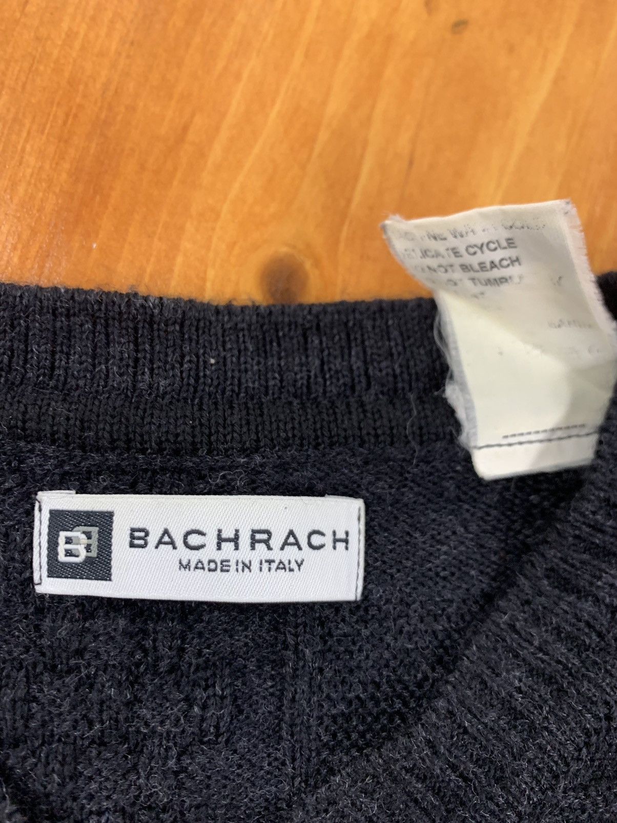 Vintage Bachrach Squares and Ls Knit Size US L / EU 52-54 / 3 - 2 Thumbnail