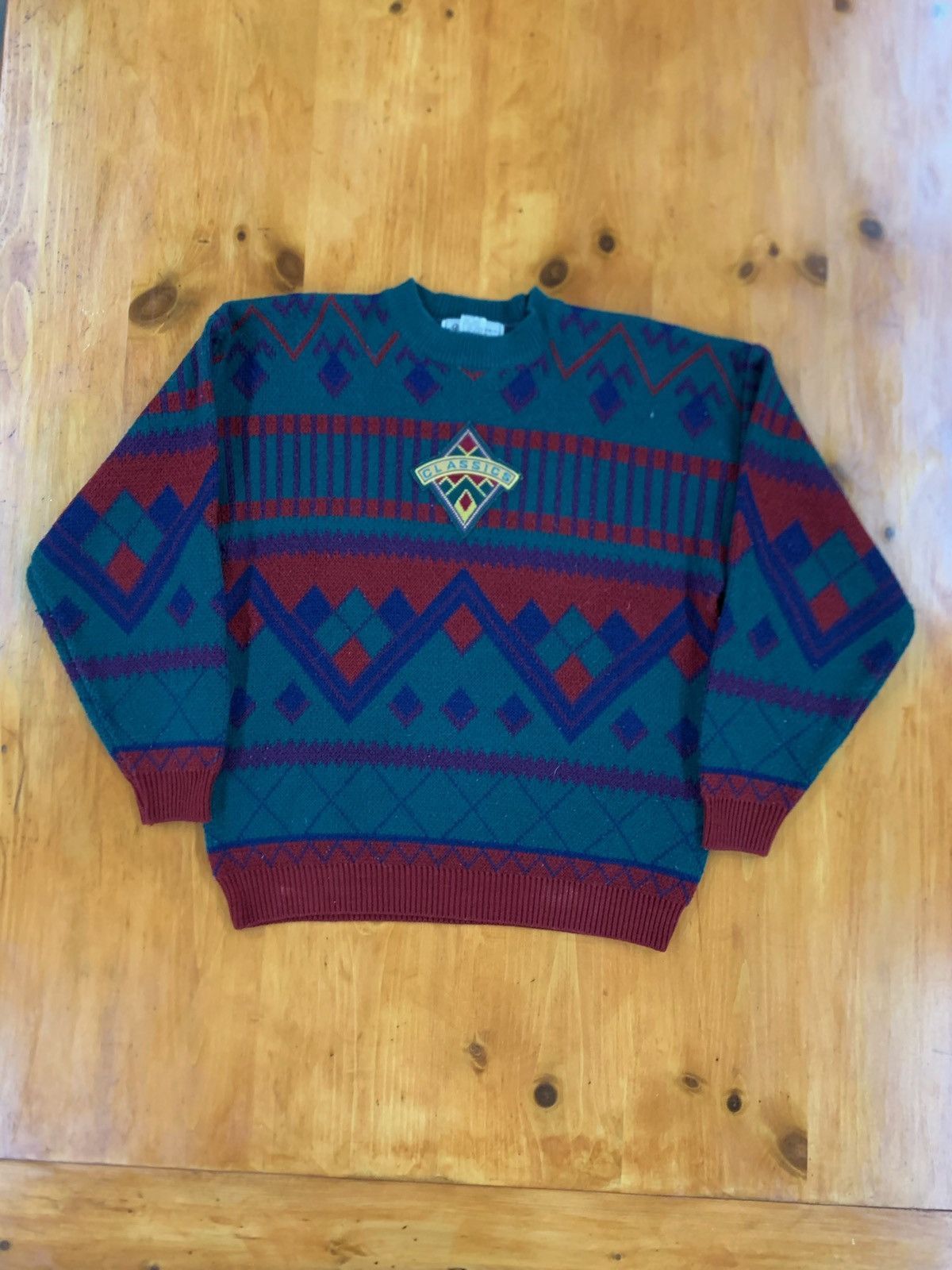 Vintage Vintage Classics Knit Sweater Size US L / EU 52-54 / 3 - 3 Thumbnail