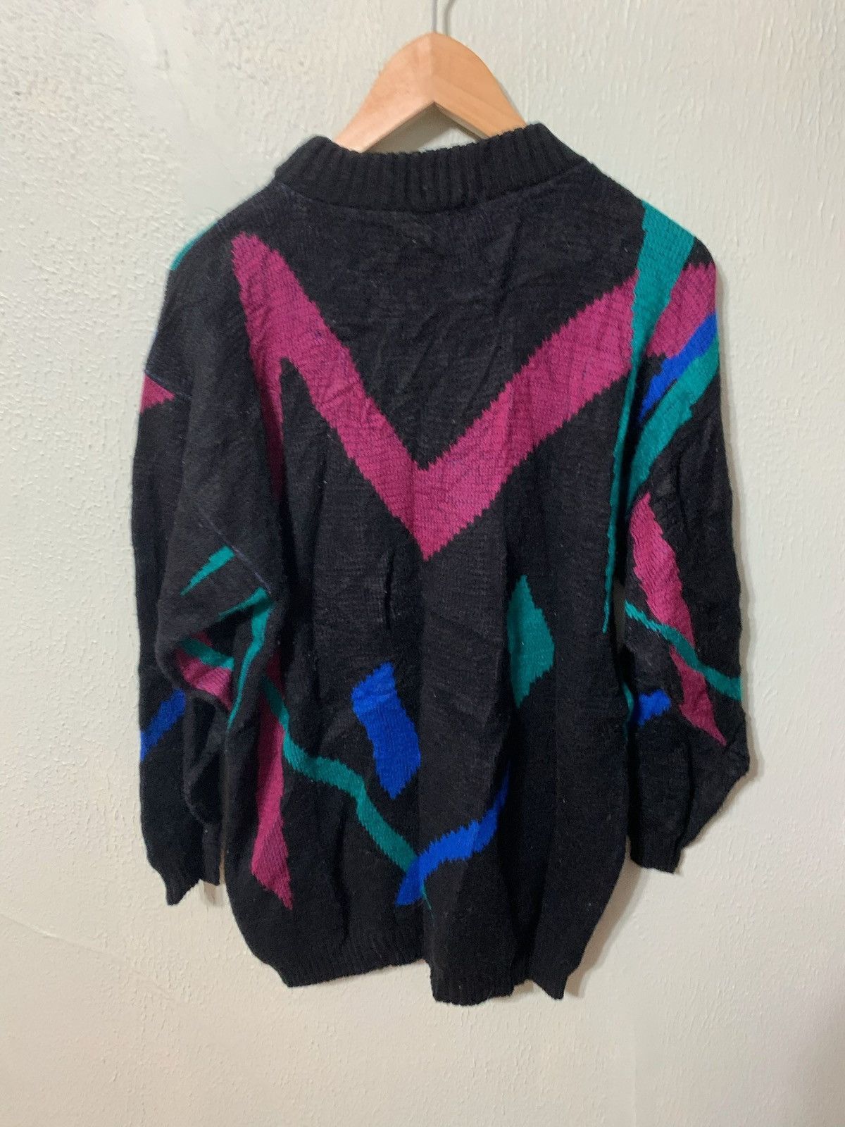 Vintage Vintage Abstract Cave Knit Sweater Size US M / EU 48-50 / 2 - 3 Thumbnail