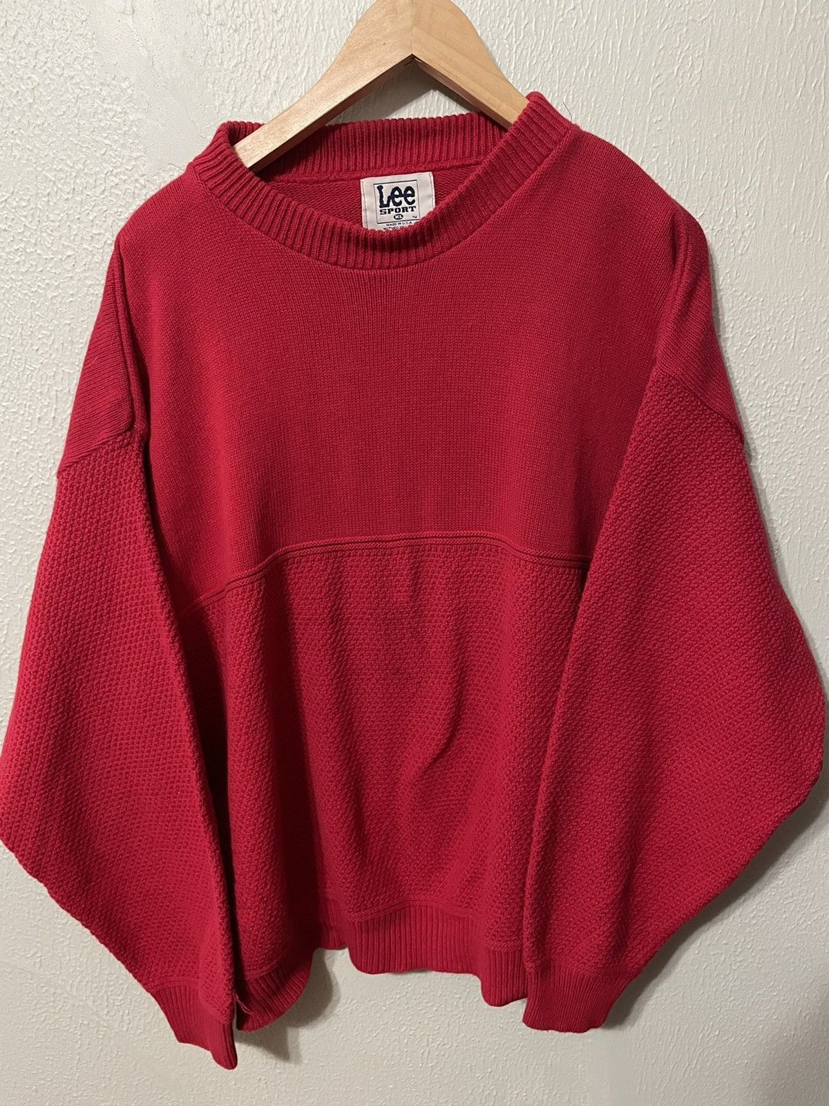 Vintage Vintage Ruby Bottom Knit Sweater Size US XL / EU 56 / 4 - 2 Thumbnail