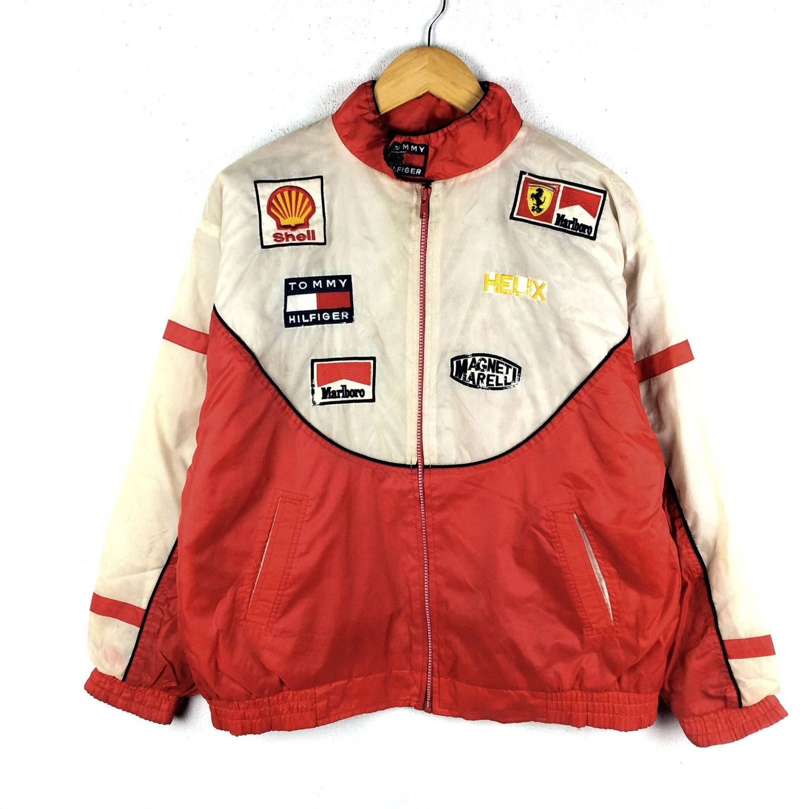 Ferrari marlboro tommy hilfiger jacket hot sale