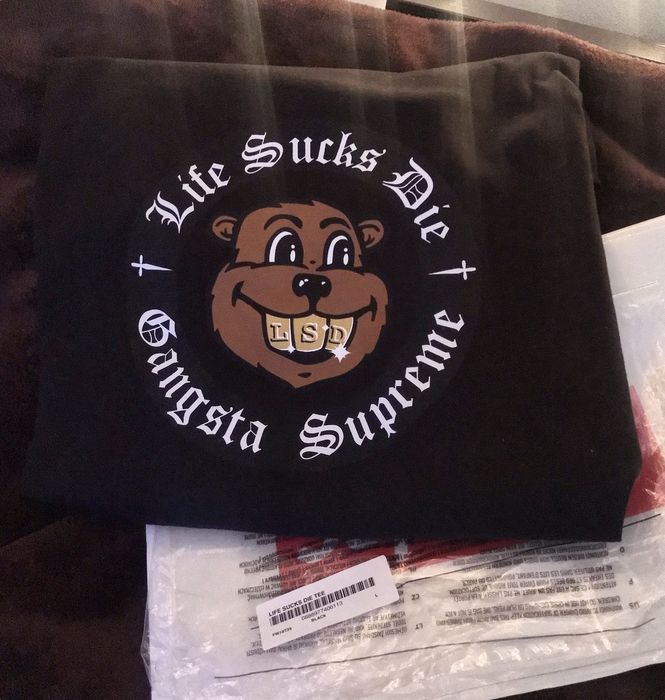 Life sucks cheap die tee