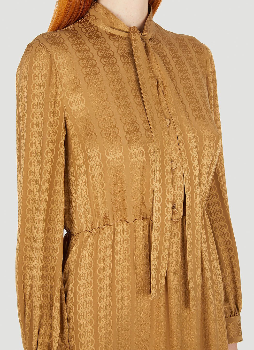 Gucci GG Jacquard Dress Size XS / US 0-2 / IT 36-38 - 6 Thumbnail