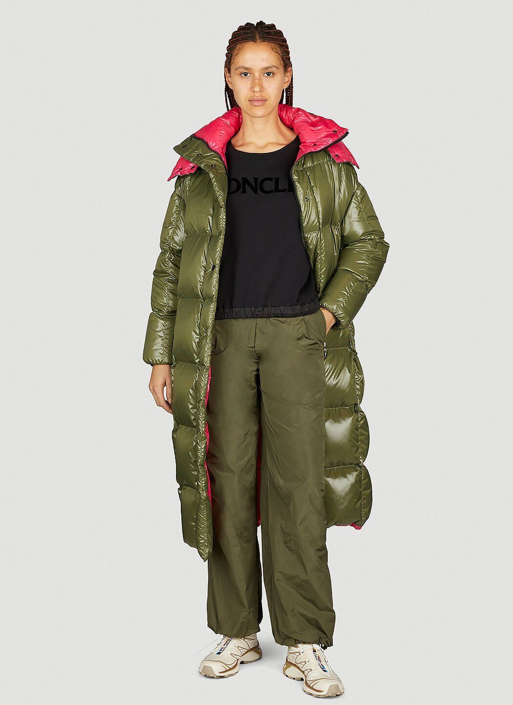 Moncler Tafetta Pants Size 26" / US 2 / IT 38 - 2 Thumbnail