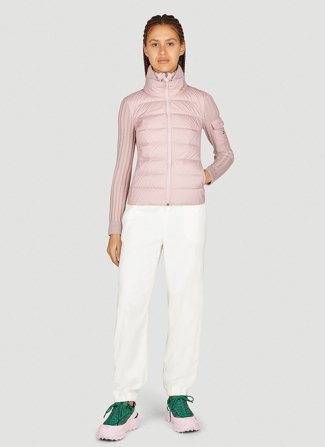 Moncler Corduroy Track Pants Size 27" / US 4 / IT 40 - 2 Thumbnail