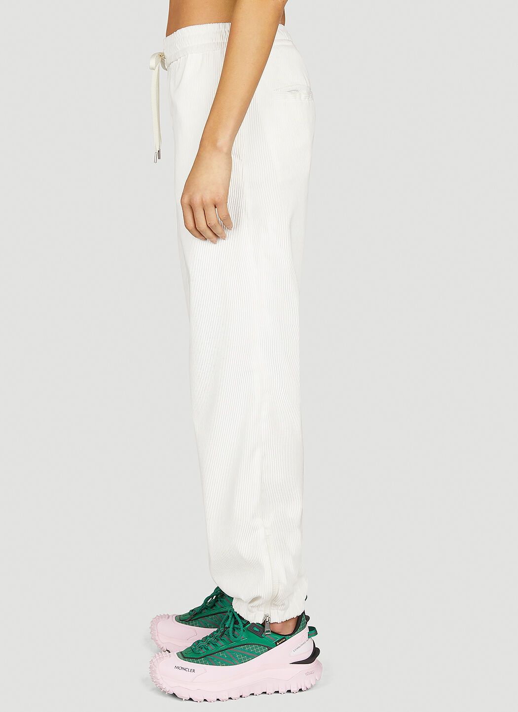 Moncler Corduroy Track Pants Size 27" / US 4 / IT 40 - 3 Thumbnail