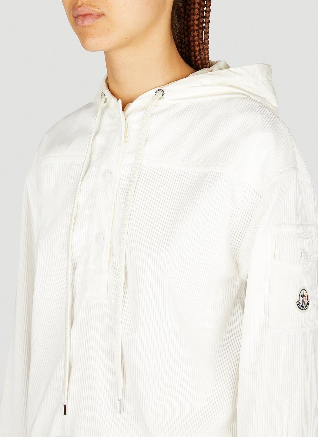 Moncler Corduroy Hooded Sweatshirt Size S / US 4 / IT 40 - 5 Thumbnail