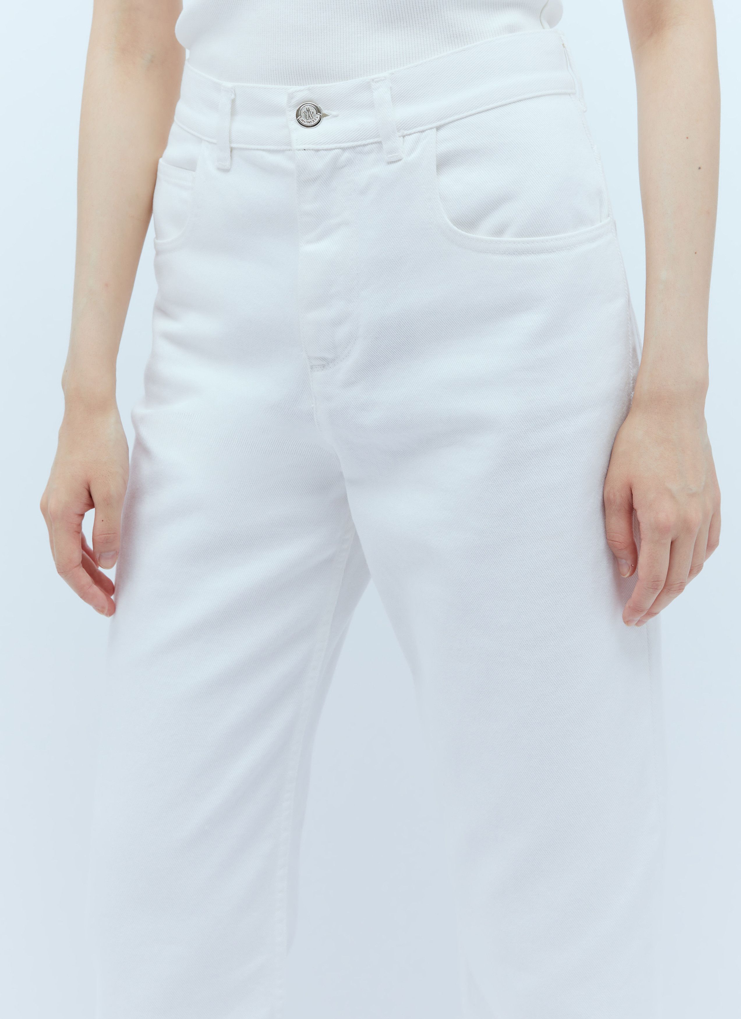 Moncler Cropped Jeans Size 26" / US 2 / IT 38 - 6 Thumbnail