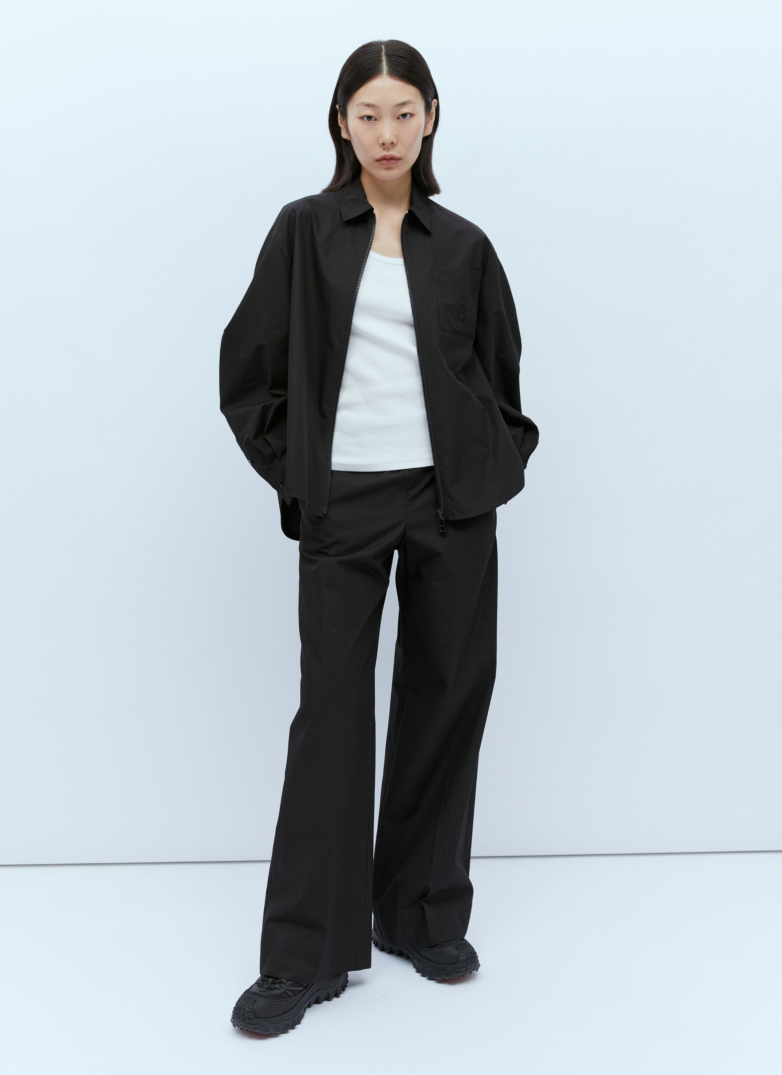 Moncler Wide Leg Track Pants Size 27" / US 4 / IT 40 - 3 Thumbnail