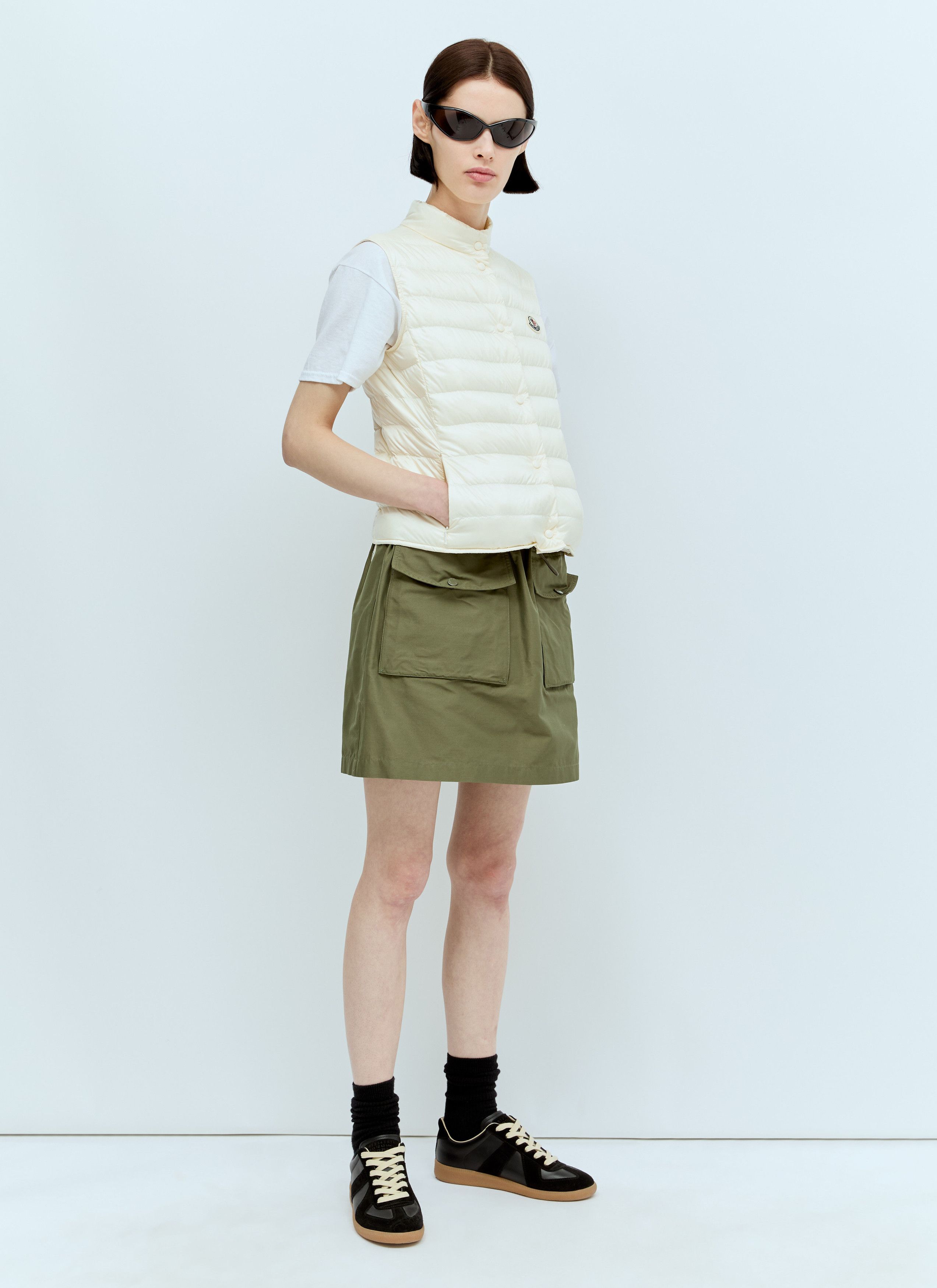 Moncler Drawstring Mini Skirt Size 27" / US 4 / IT 40 - 3 Thumbnail