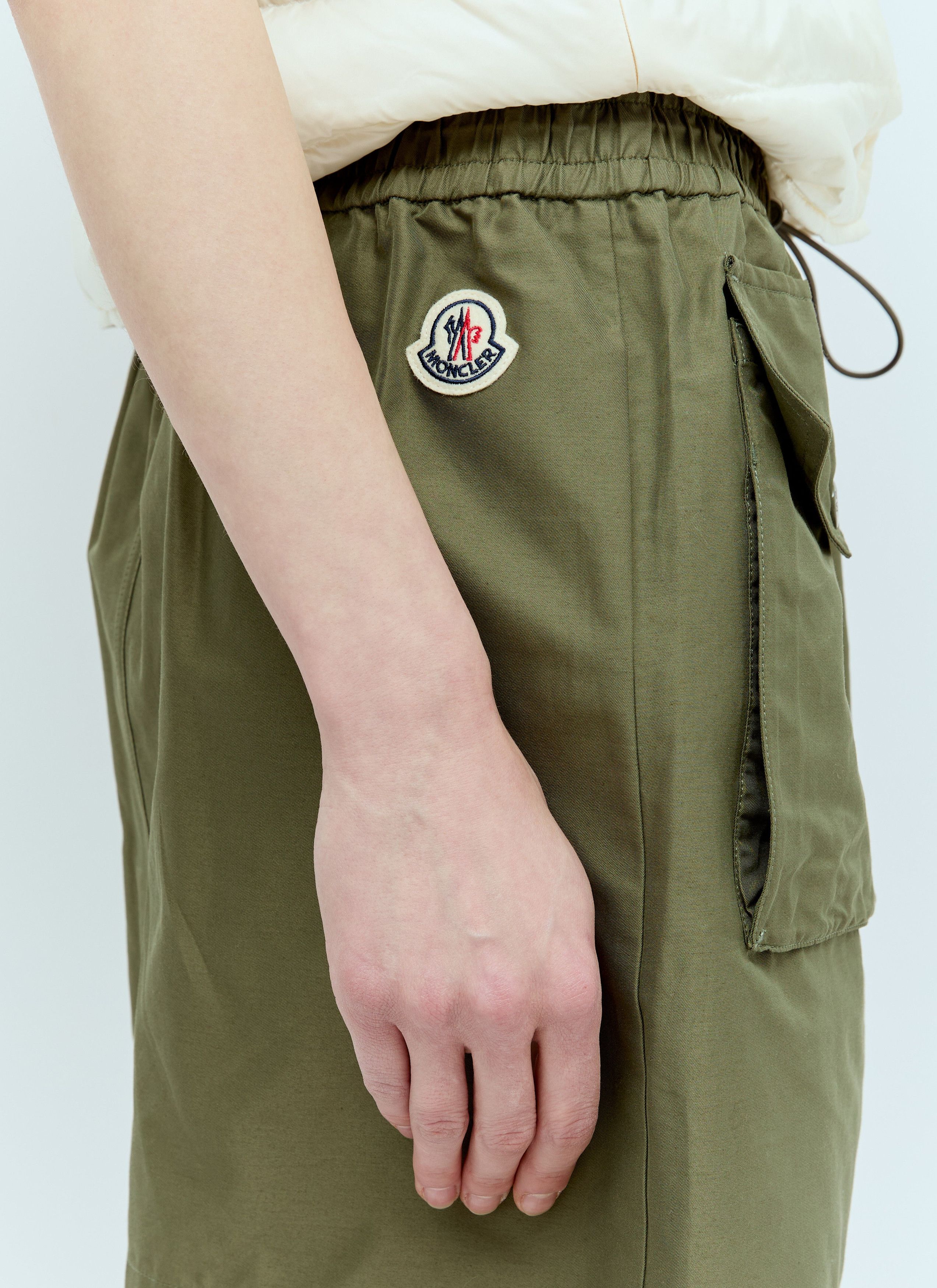 Moncler Drawstring Mini Skirt Size 27" / US 4 / IT 40 - 2 Thumbnail