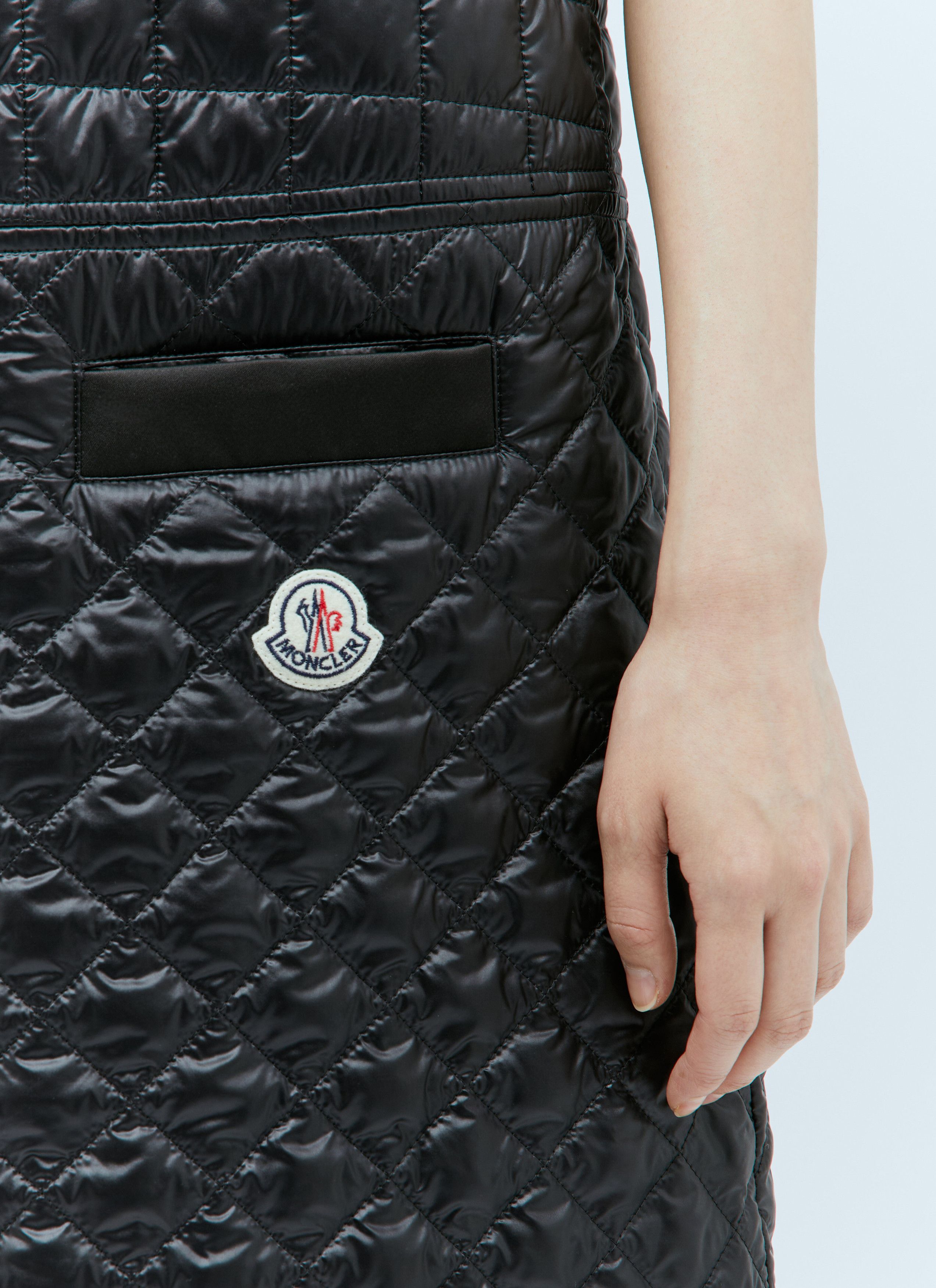 Moncler Quilted Mini Dress Size XS / US 0-2 / IT 36-38 - 4 Thumbnail