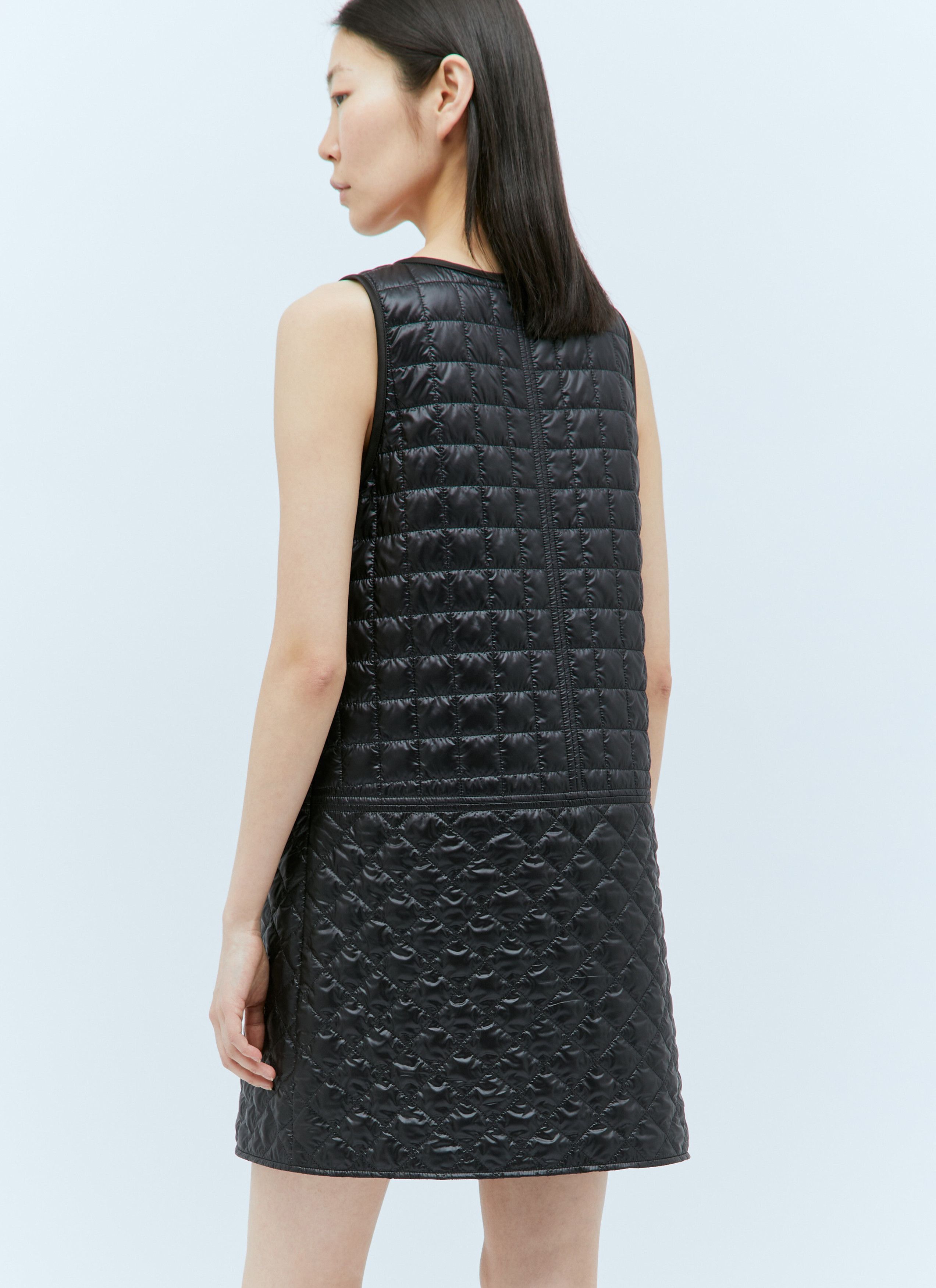 Moncler Quilted Mini Dress Size S / US 4 / IT 40 - 3 Thumbnail