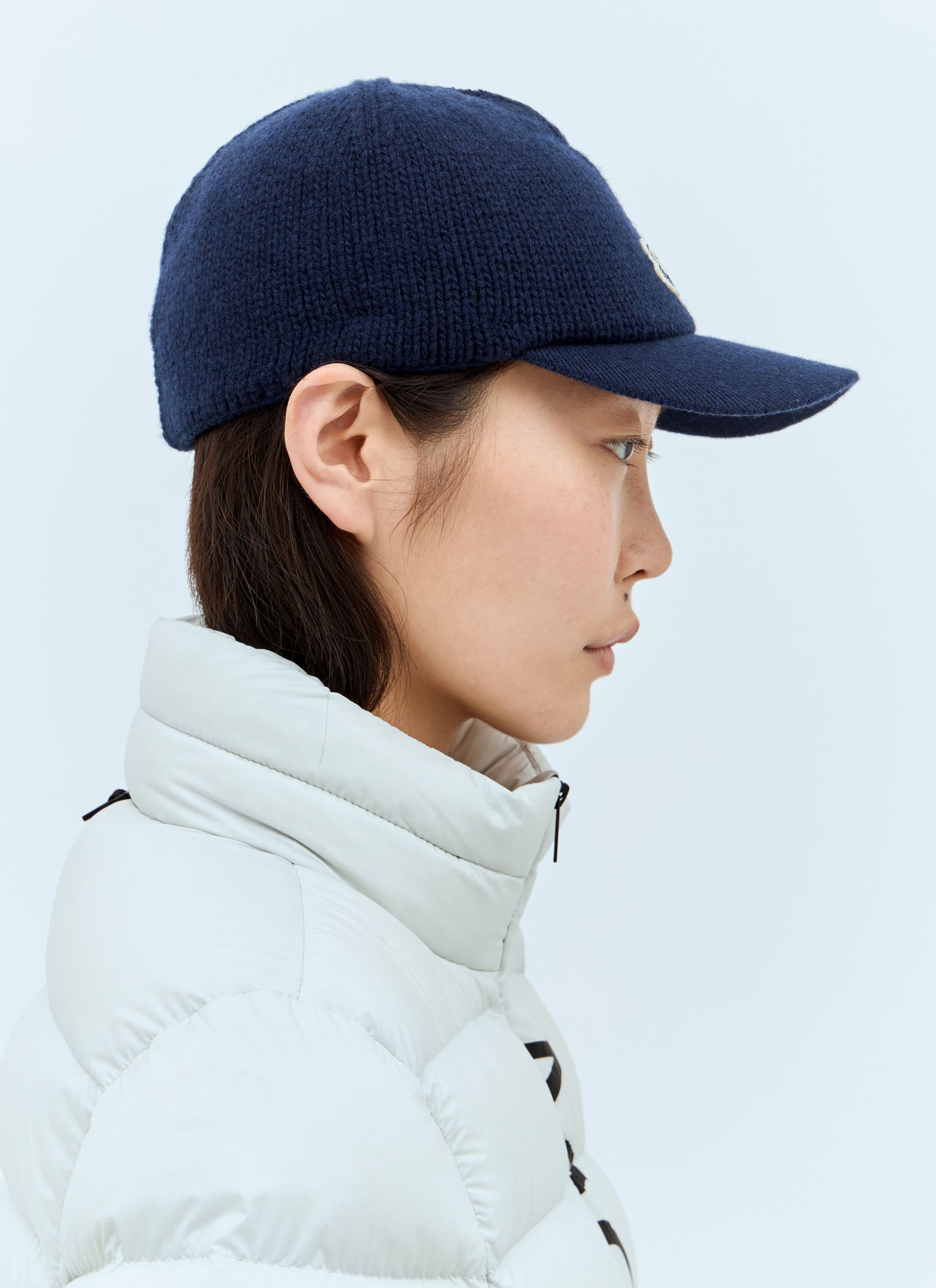 Moncler Knitted Baseball Cap Size ONE SIZE - 2 Thumbnail