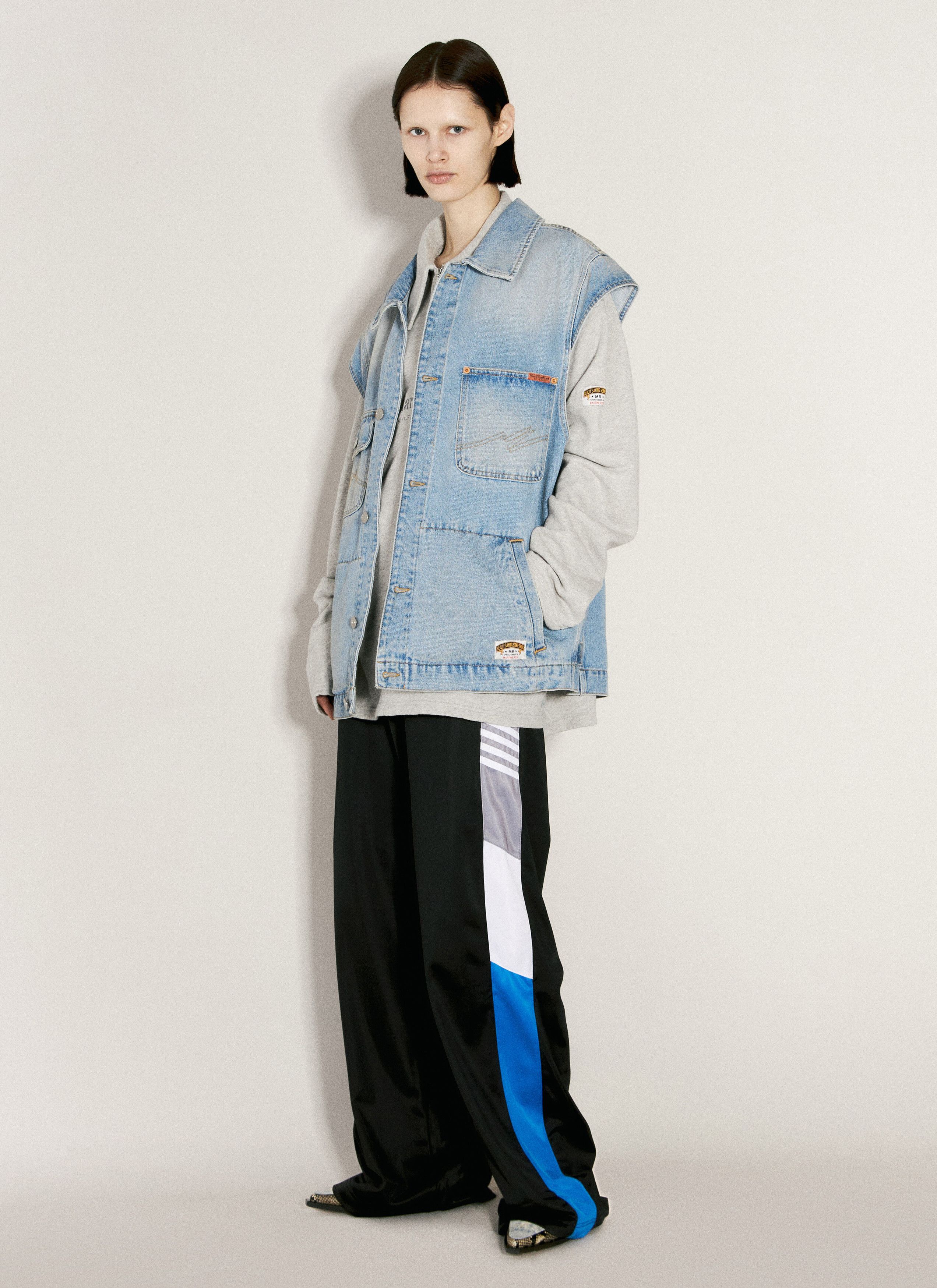 Martine Rose Denim Gilet Size XS / US 0-2 / IT 36-38 - 2 Thumbnail