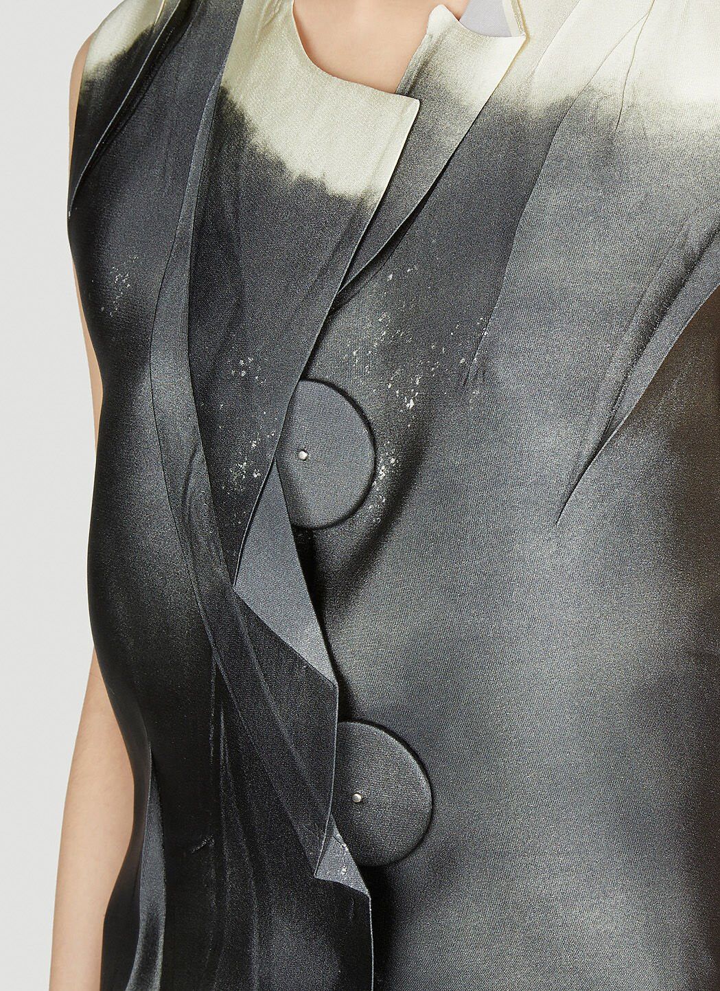 Prada Watercolour Gathered Top Size S / US 4 / IT 40 - 5 Thumbnail