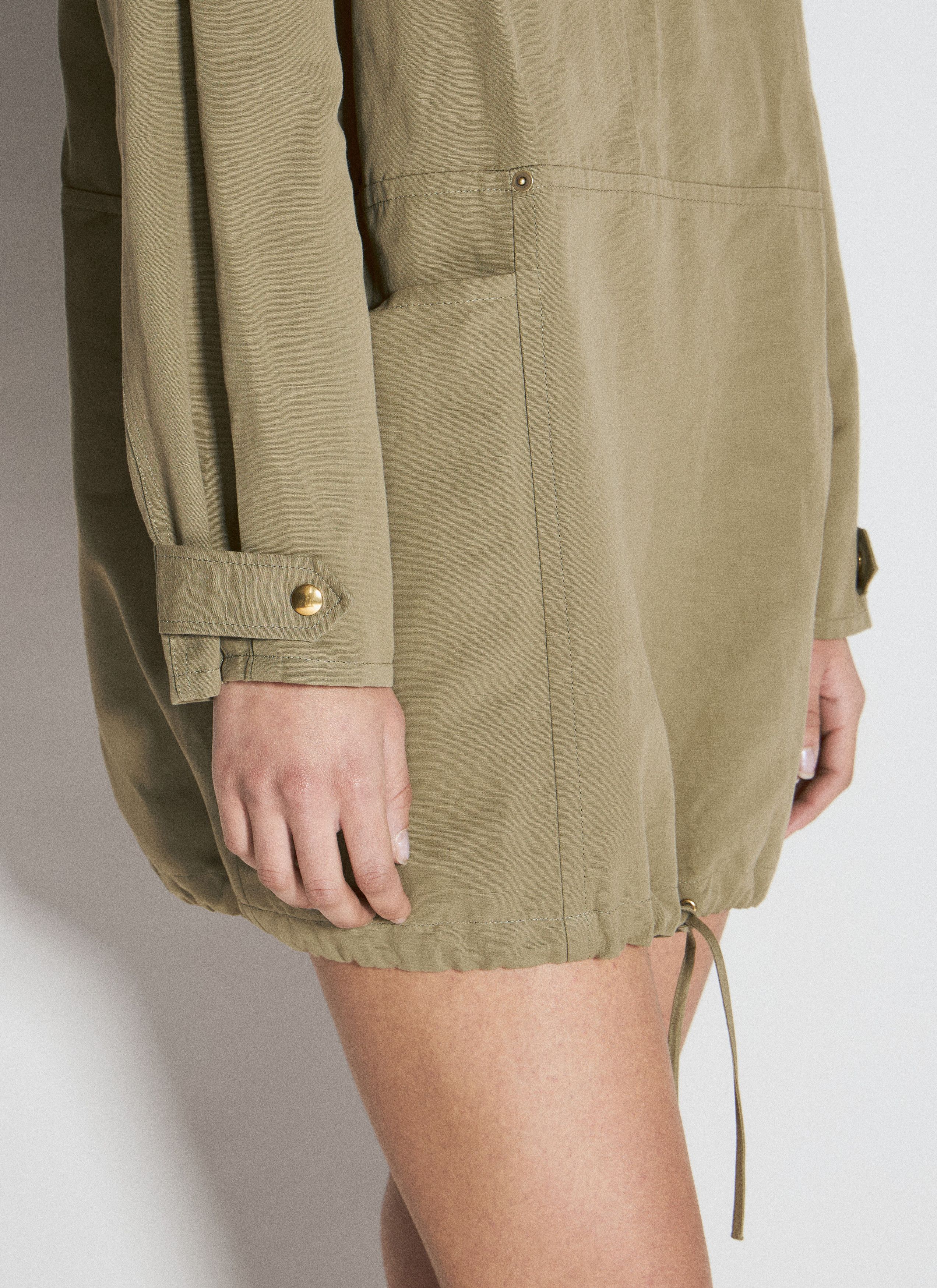 Prada Half-Zip Long Sleeve Dress Size XS / US 0-2 / IT 36-38 - 5 Thumbnail