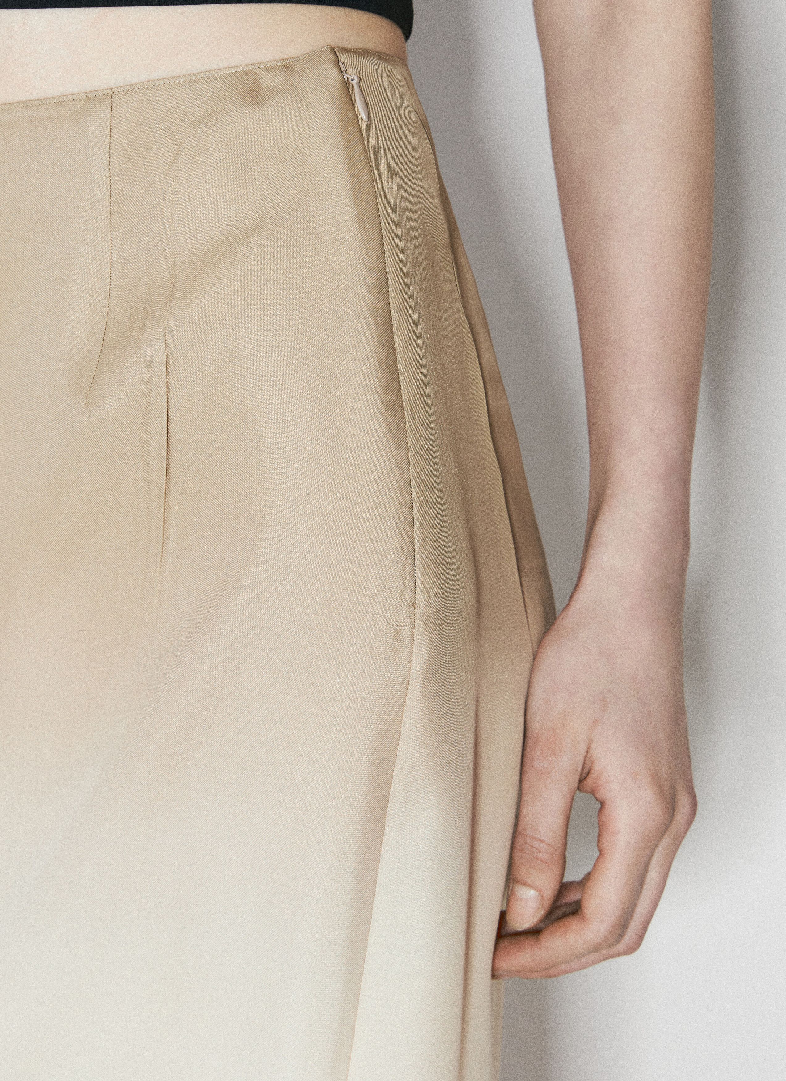Prada Ombre Silk Midi Skirt Size 26" / US 2 / IT 38 - 6 Thumbnail