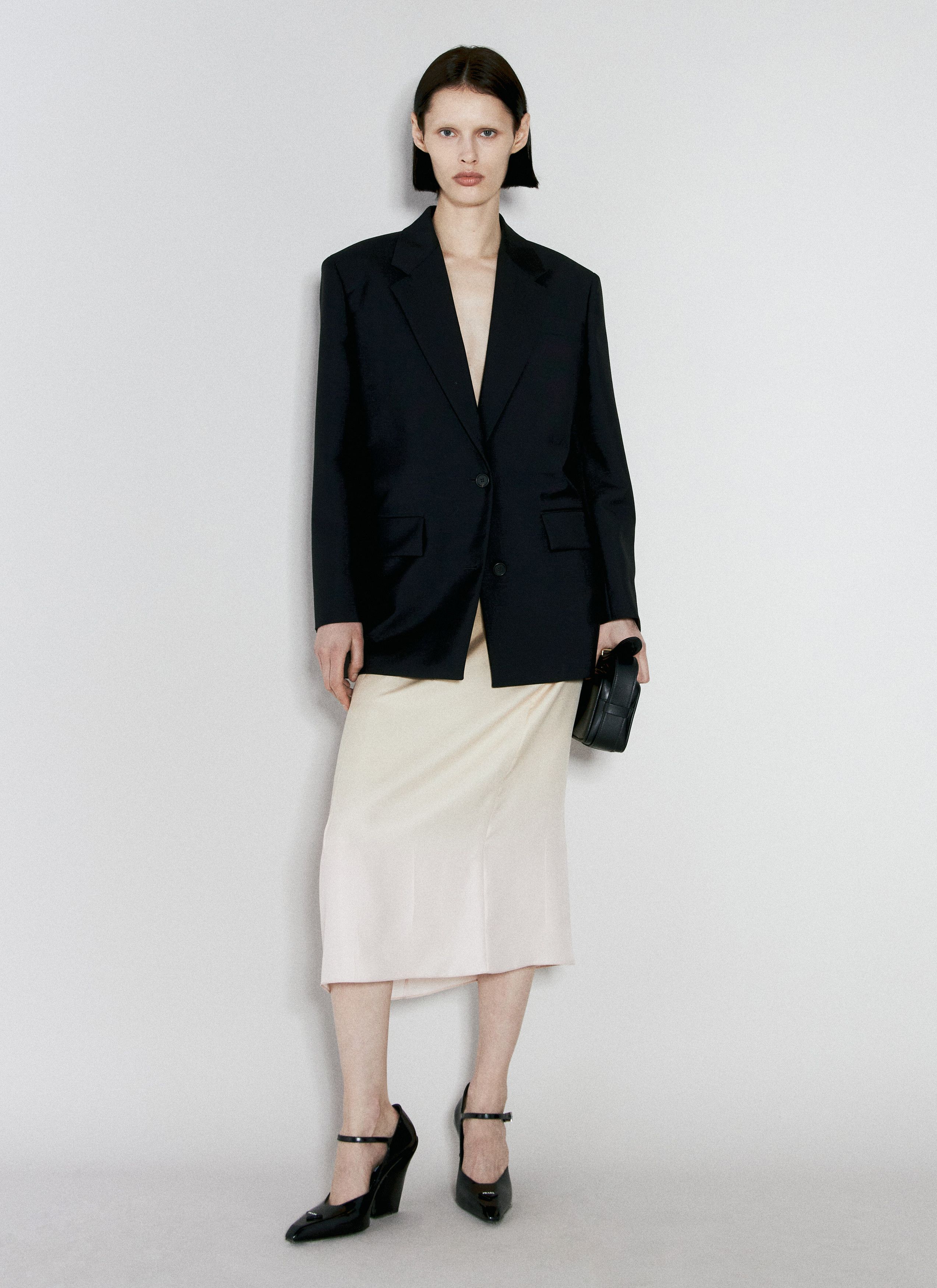Prada Ombre Silk Midi Skirt Size 26" / US 2 / IT 38 - 2 Thumbnail