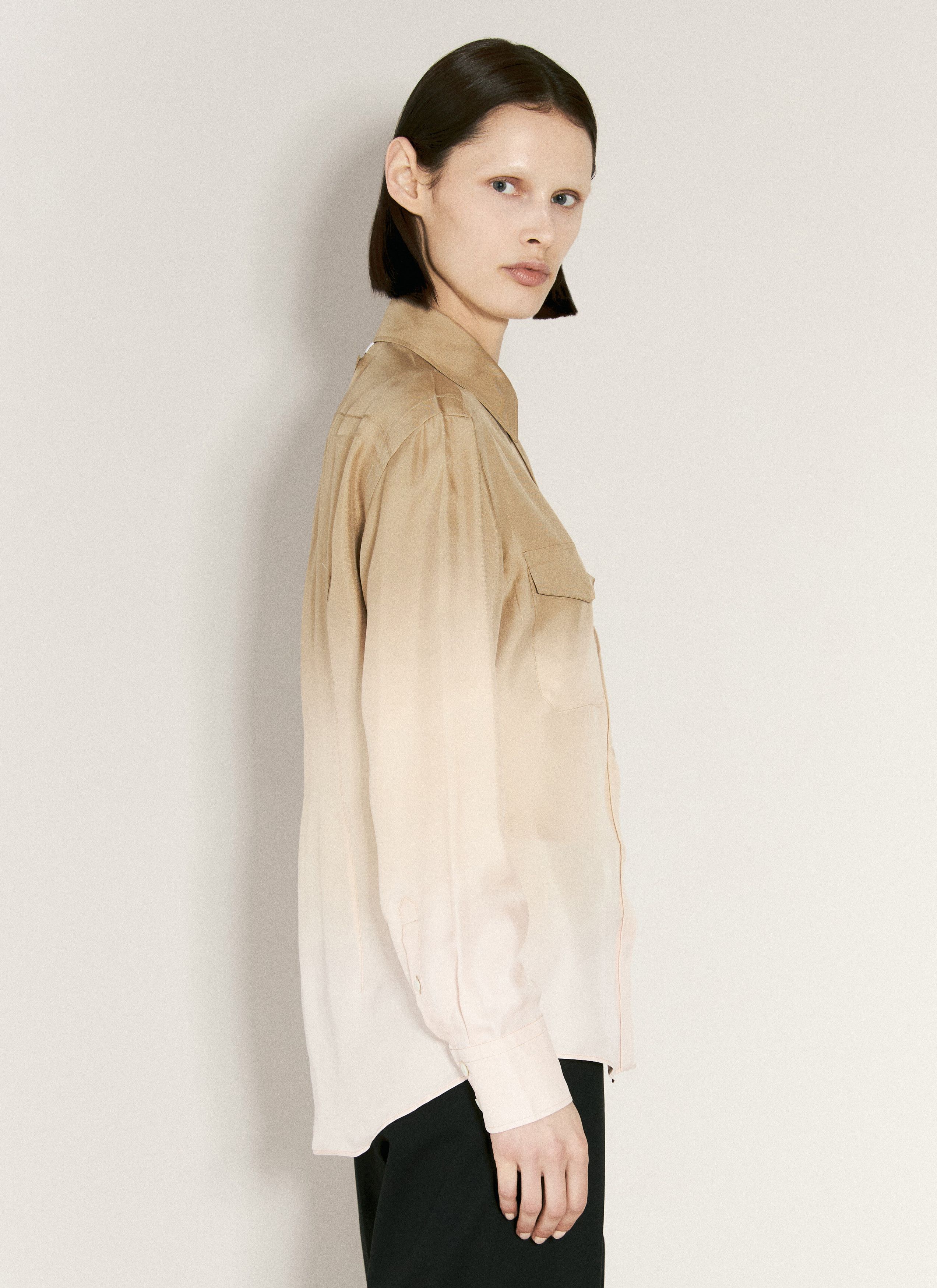 Prada Ombre Silk Shirt Size S / US 4 / IT 40 - 6 Thumbnail