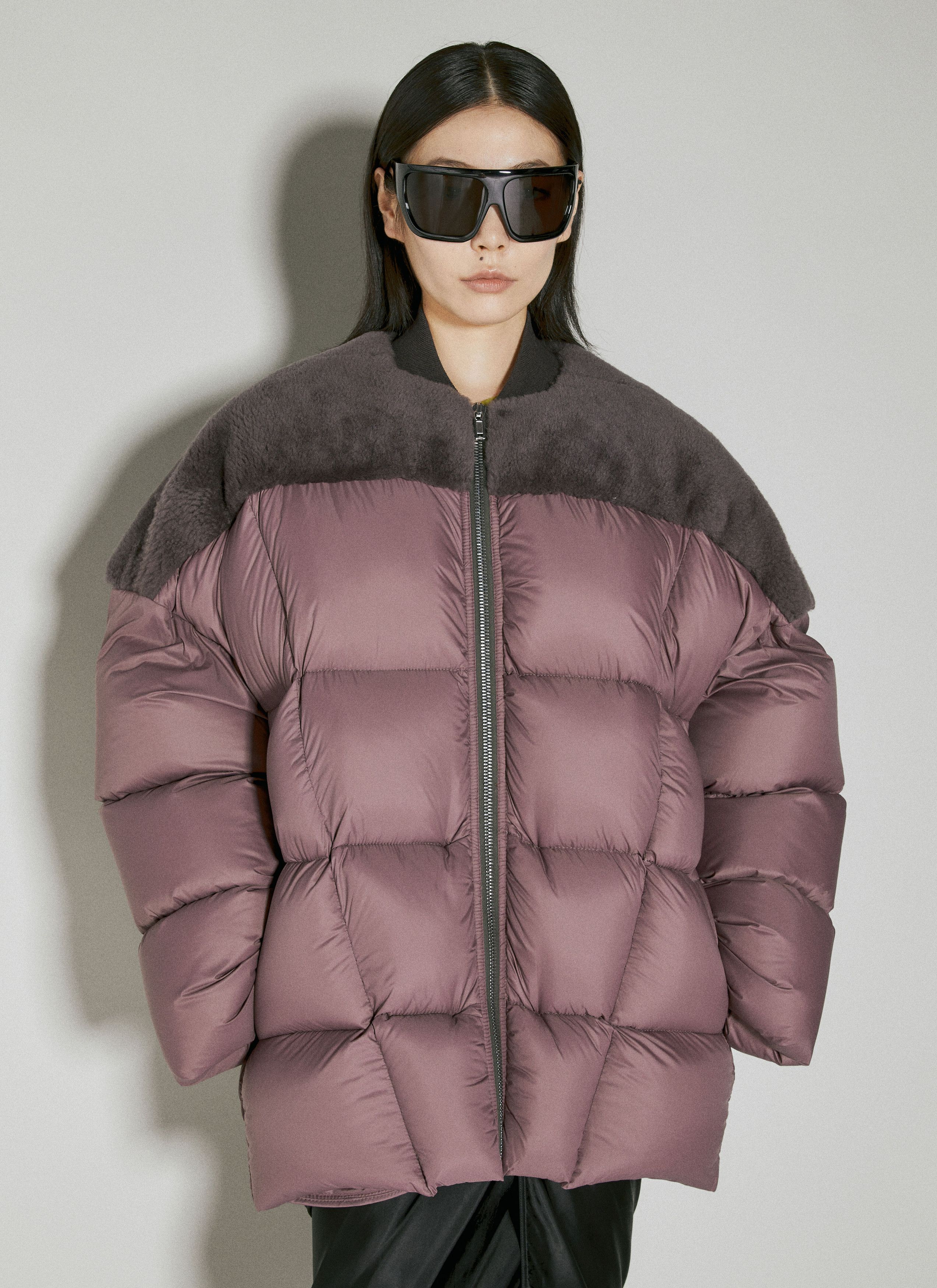 Rick Owens Crewneck Down Jacket Size XS / US 0-2 / IT 36-38 - 2 Thumbnail