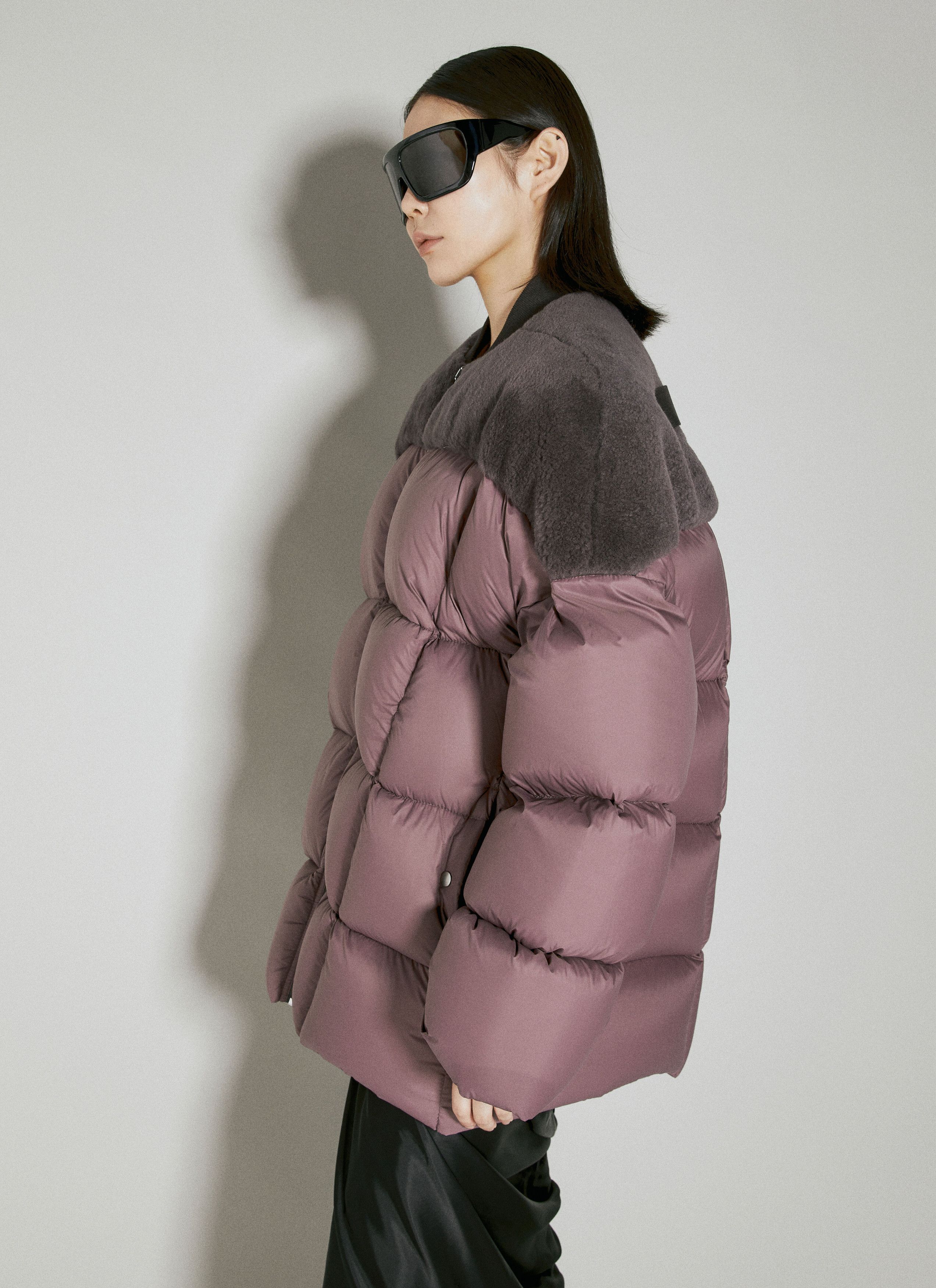Rick Owens Crewneck Down Jacket Size XS / US 0-2 / IT 36-38 - 5 Thumbnail