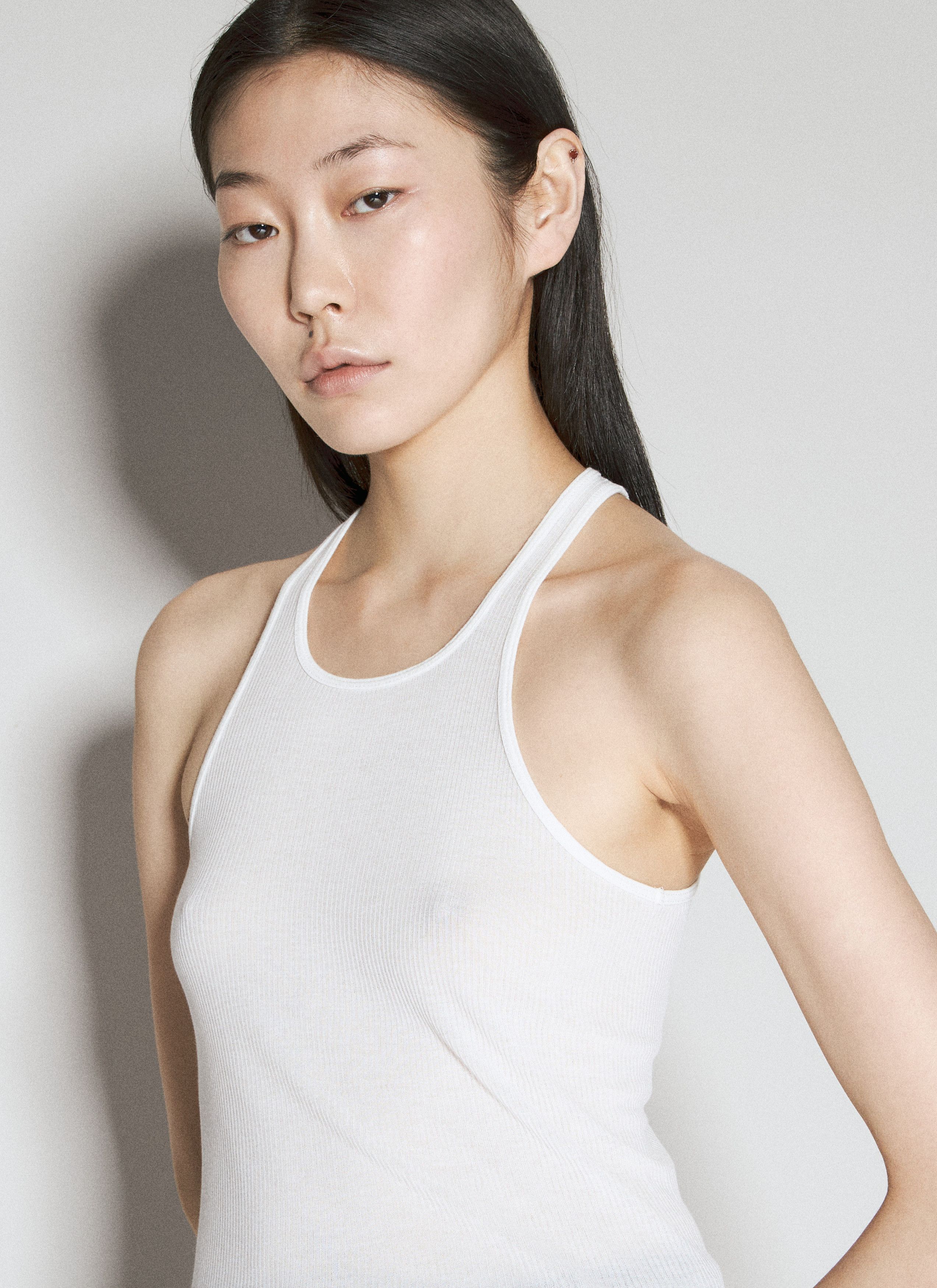 Rick Owens Basic Rib Tank Top Size S / US 4 / IT 40 - 5 Thumbnail