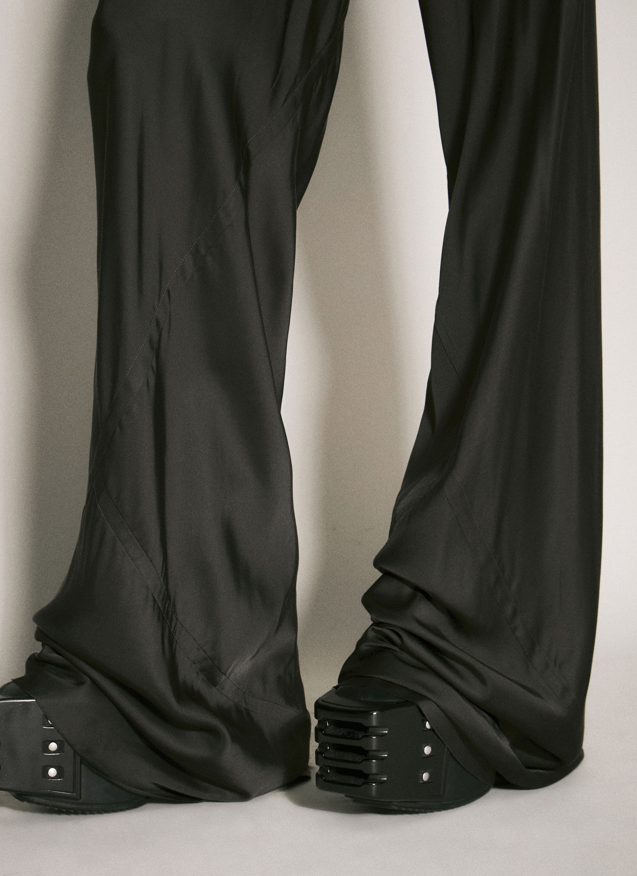 Rick Owens Bias Satin Pants Size 27" / US 4 / IT 40 - 6 Thumbnail