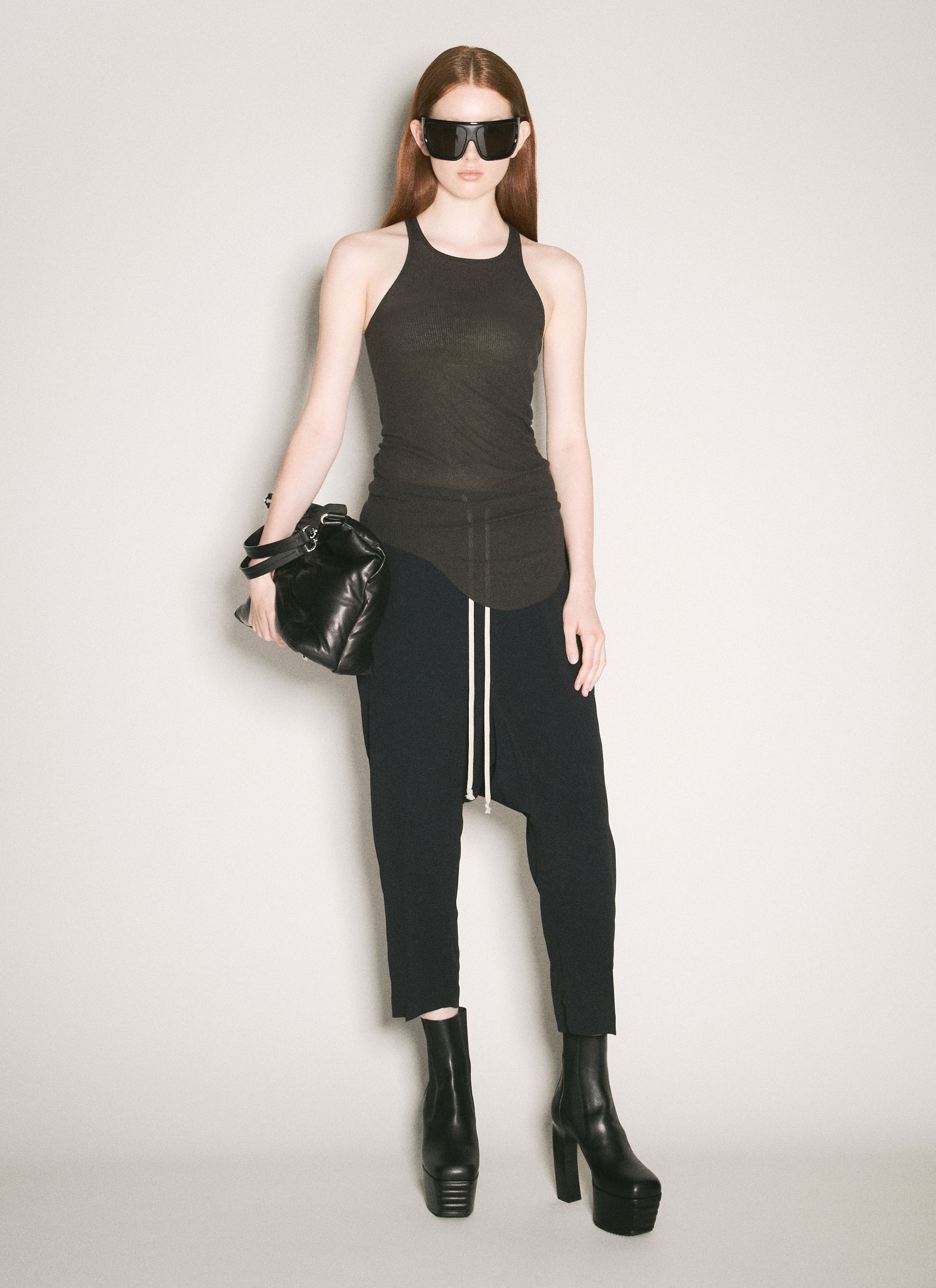 Rick Owens Rib Tank Top Size S / US 4 / IT 40 - 3 Thumbnail