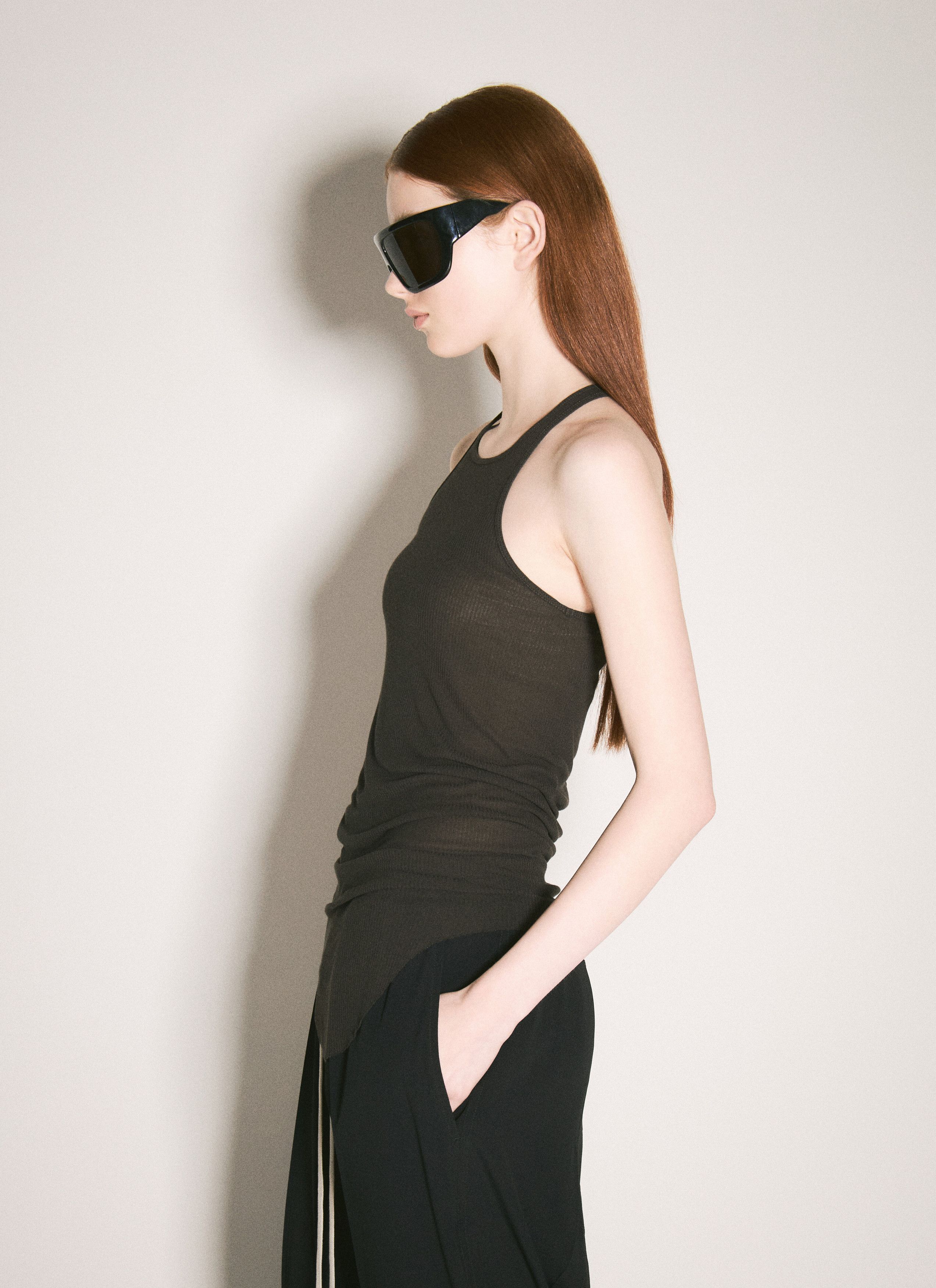 Rick Owens Rib Tank Top Size S / US 4 / IT 40 - 5 Thumbnail