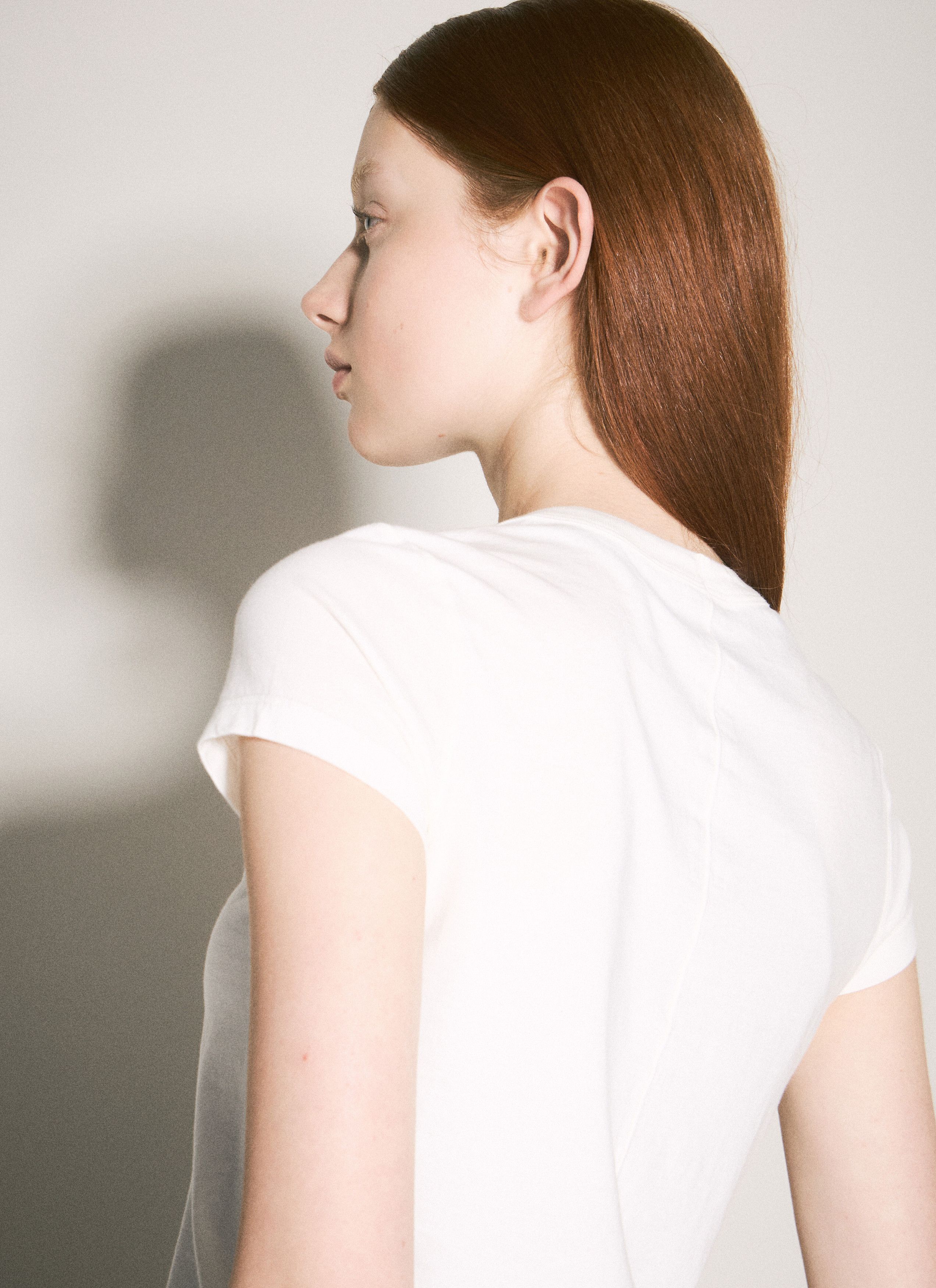 Rick Owens Cropped Level T-Shirt Size S / US 4 / IT 40 - 4 Thumbnail