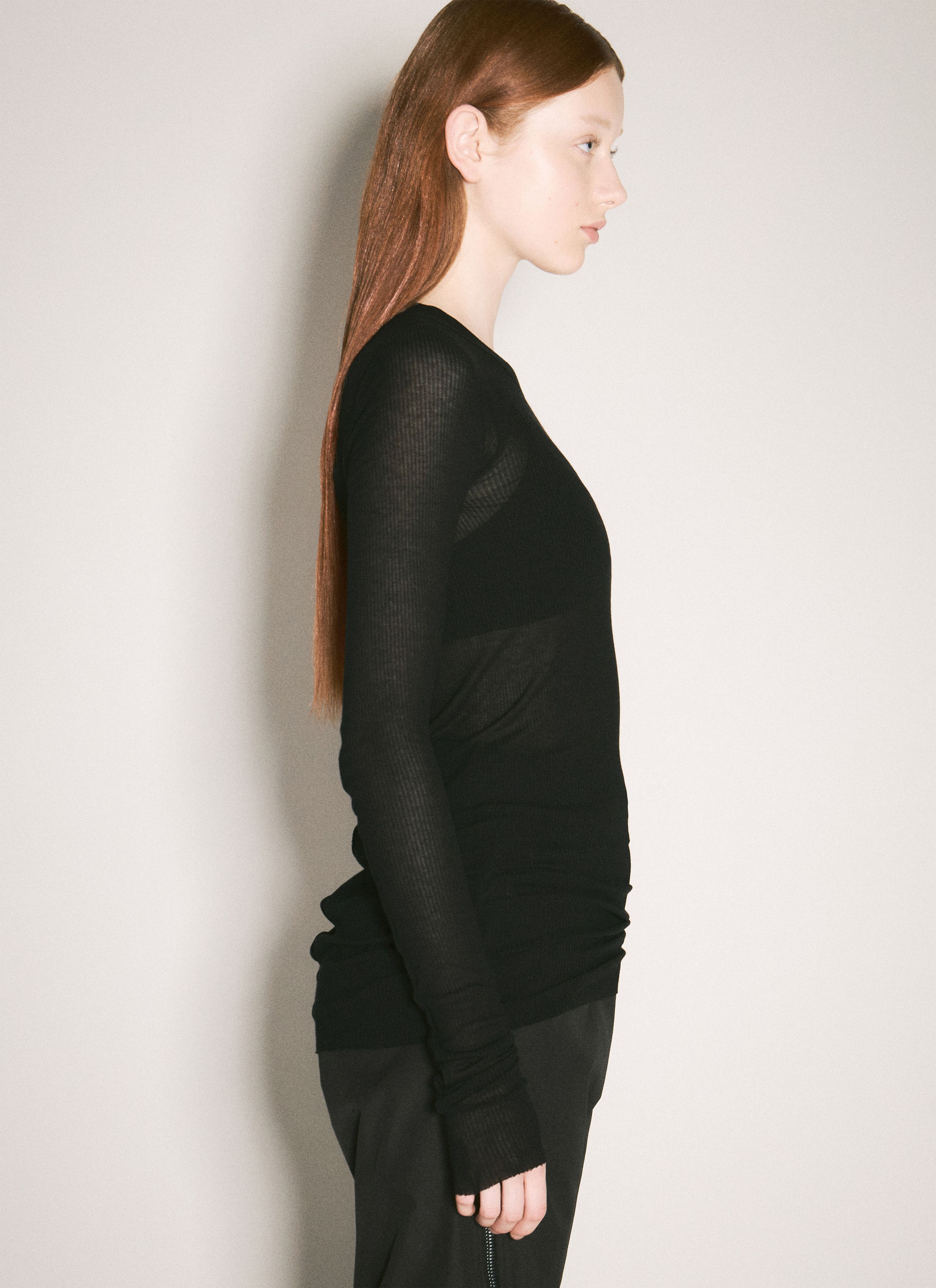 Rick Owens Rib T-Shirt Size XS / US 0-2 / IT 36-38 - 4 Thumbnail