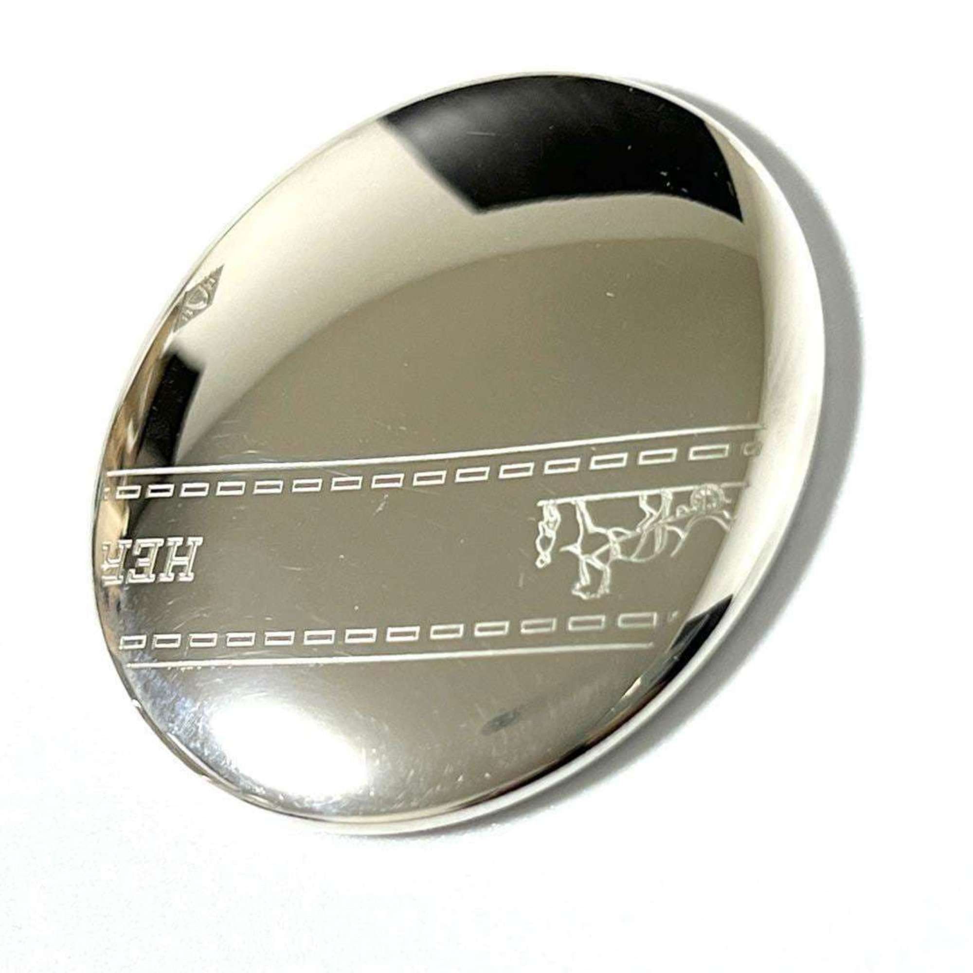 Hermes Hermes Women's Brooch Pin Badge Silver 925 Size ONE SIZE - 2 Thumbnail