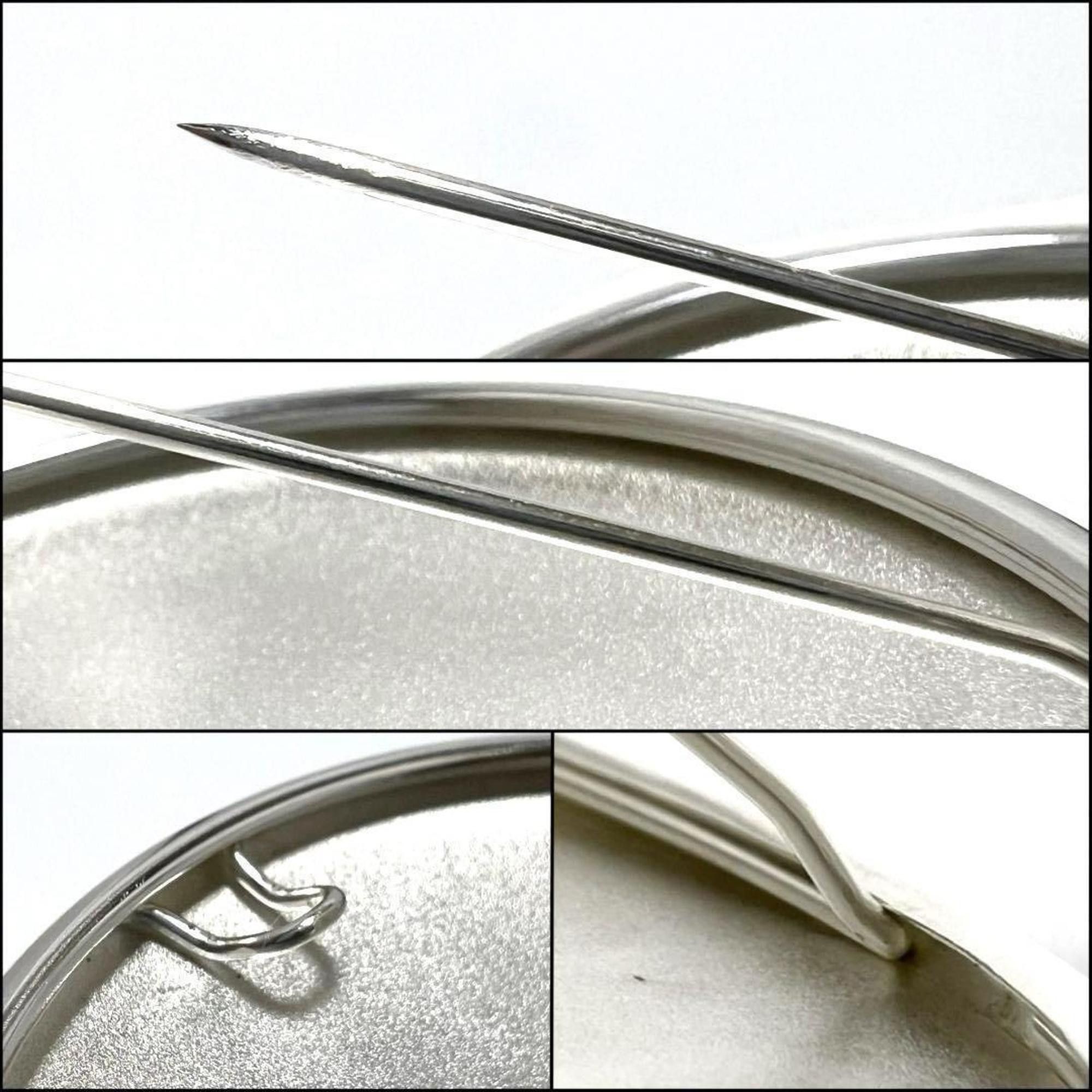 Hermes Hermes Women's Brooch Pin Badge Silver 925 Size ONE SIZE - 9 Thumbnail
