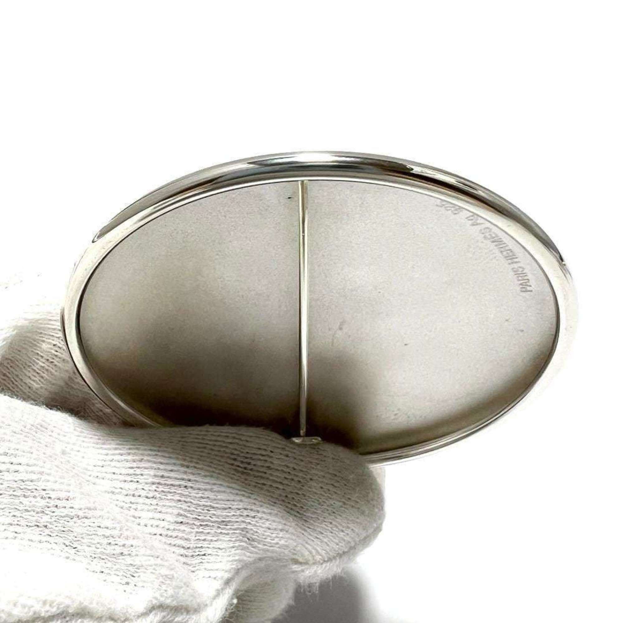 Hermes Hermes Women's Brooch Pin Badge Silver 925 Size ONE SIZE - 4 Thumbnail