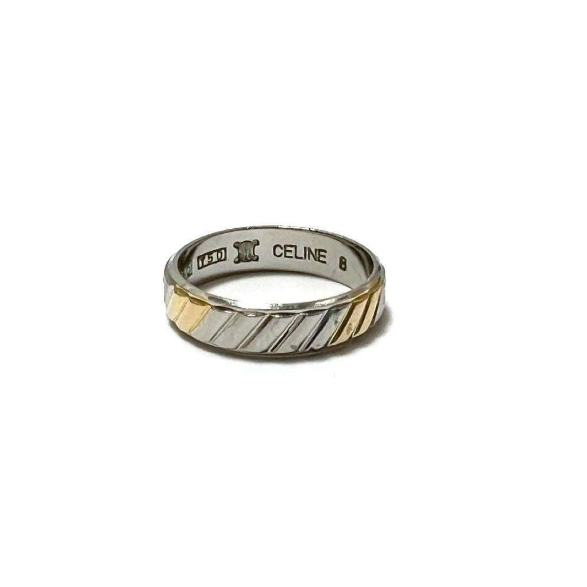 Celine CELINE Women's Trim Off Ring, 18K Platinum Size ONE SIZE - 4 Thumbnail