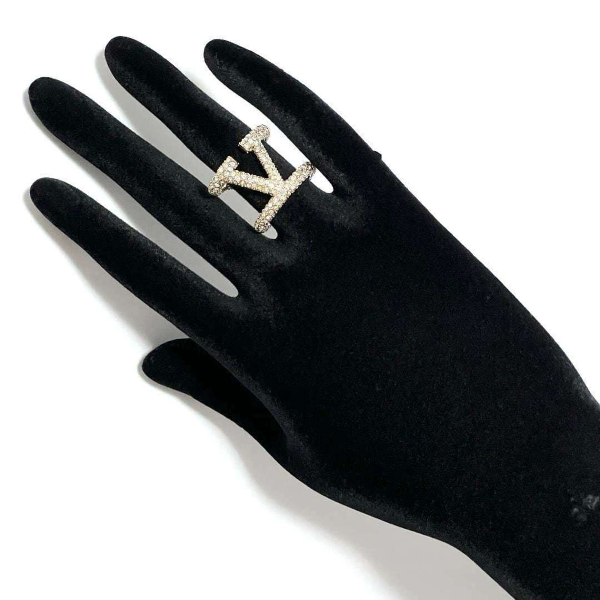 Valentino Valentino GARAVANI Women's V Logo Signature Ring Size ONE SIZE - 8 Thumbnail