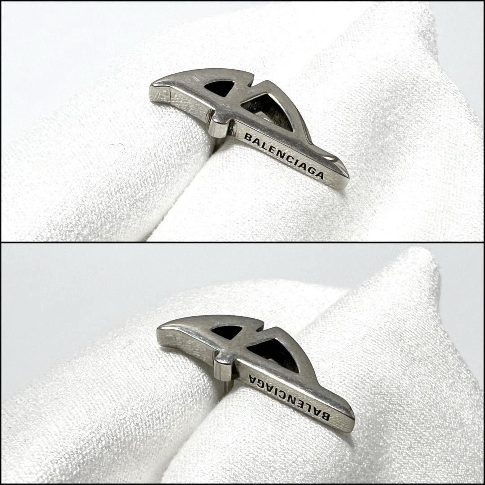Balenciaga Balenciaga Men's and Women's Typo Metal Earrings Size ONE SIZE - 5 Thumbnail