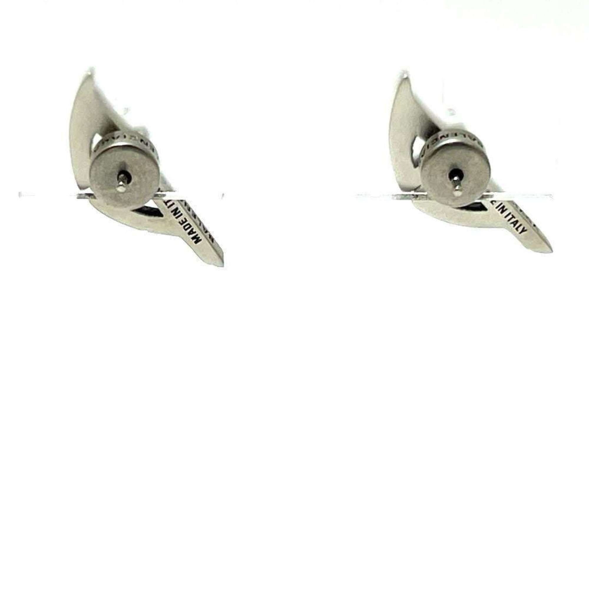 Balenciaga Balenciaga Men's and Women's Typo Metal Earrings Size ONE SIZE - 3 Thumbnail
