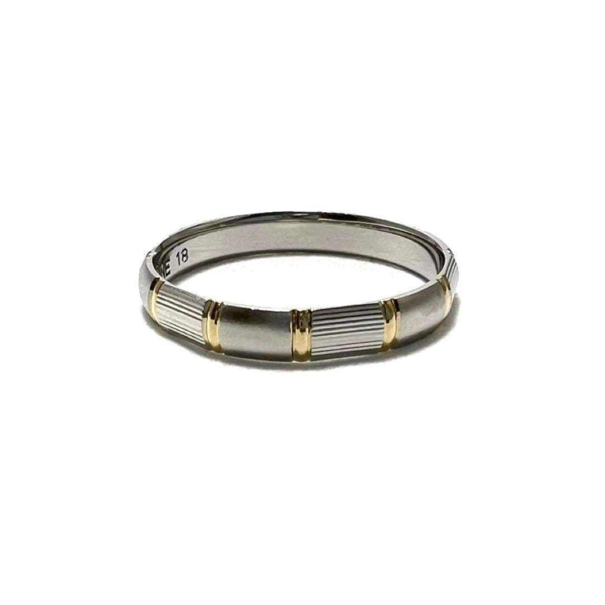 Celine CELINE Men's Ring Platinum Yellow Gold K18 Combi Trim Off Size ONE SIZE - 4 Thumbnail