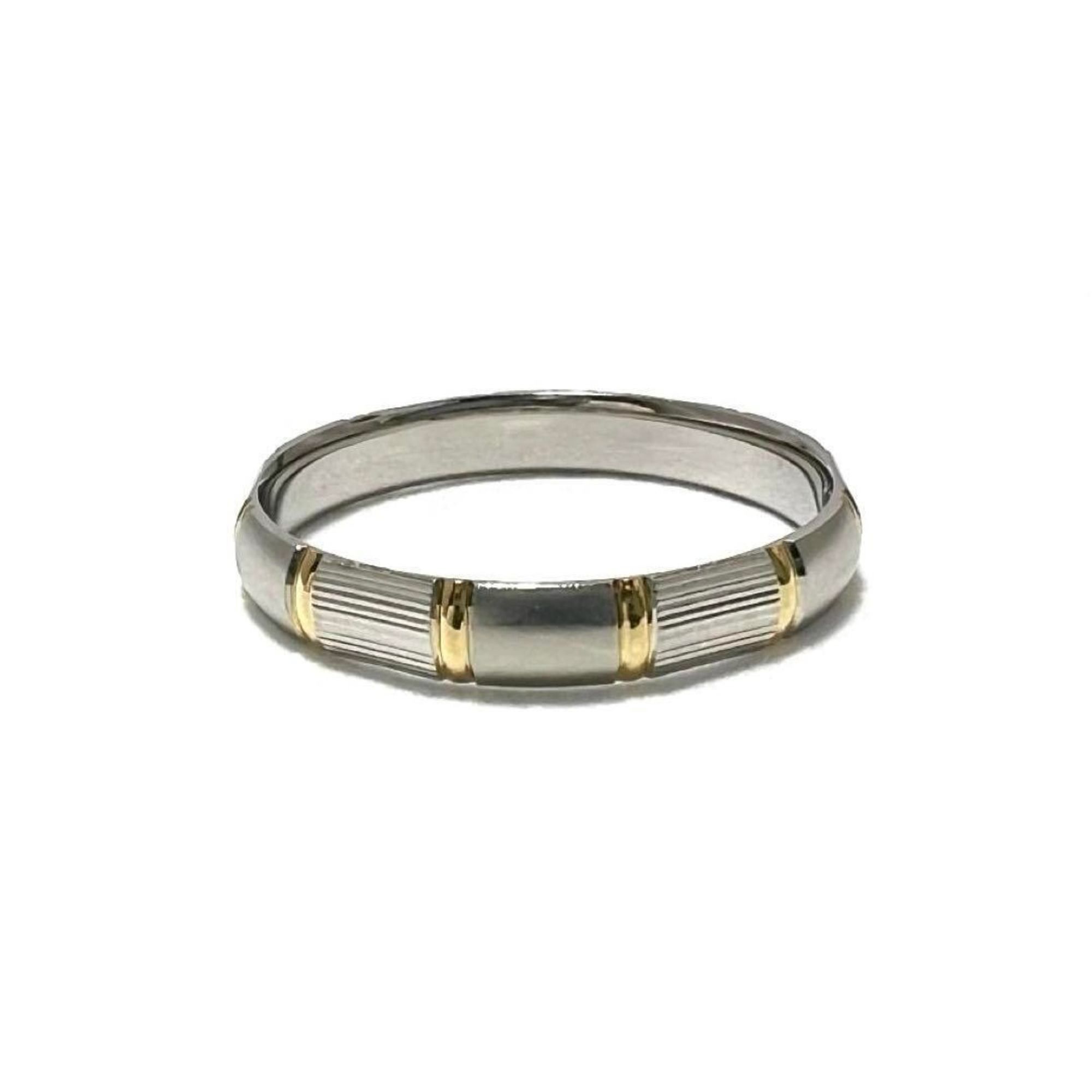 Celine CELINE Men's Ring Platinum Yellow Gold K18 Combi Trim Off Size ONE SIZE - 5 Thumbnail