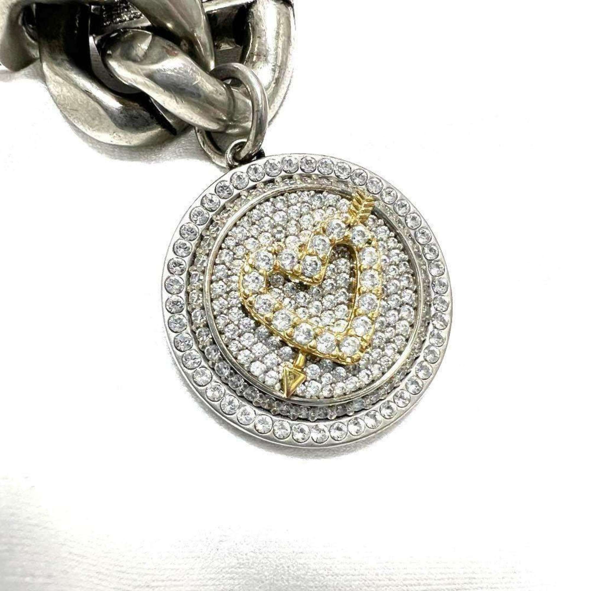 Miu Miu Miu Miu Miu Women's Crystal ID Bracelet with Pave Charm Size ONE SIZE - 5 Thumbnail