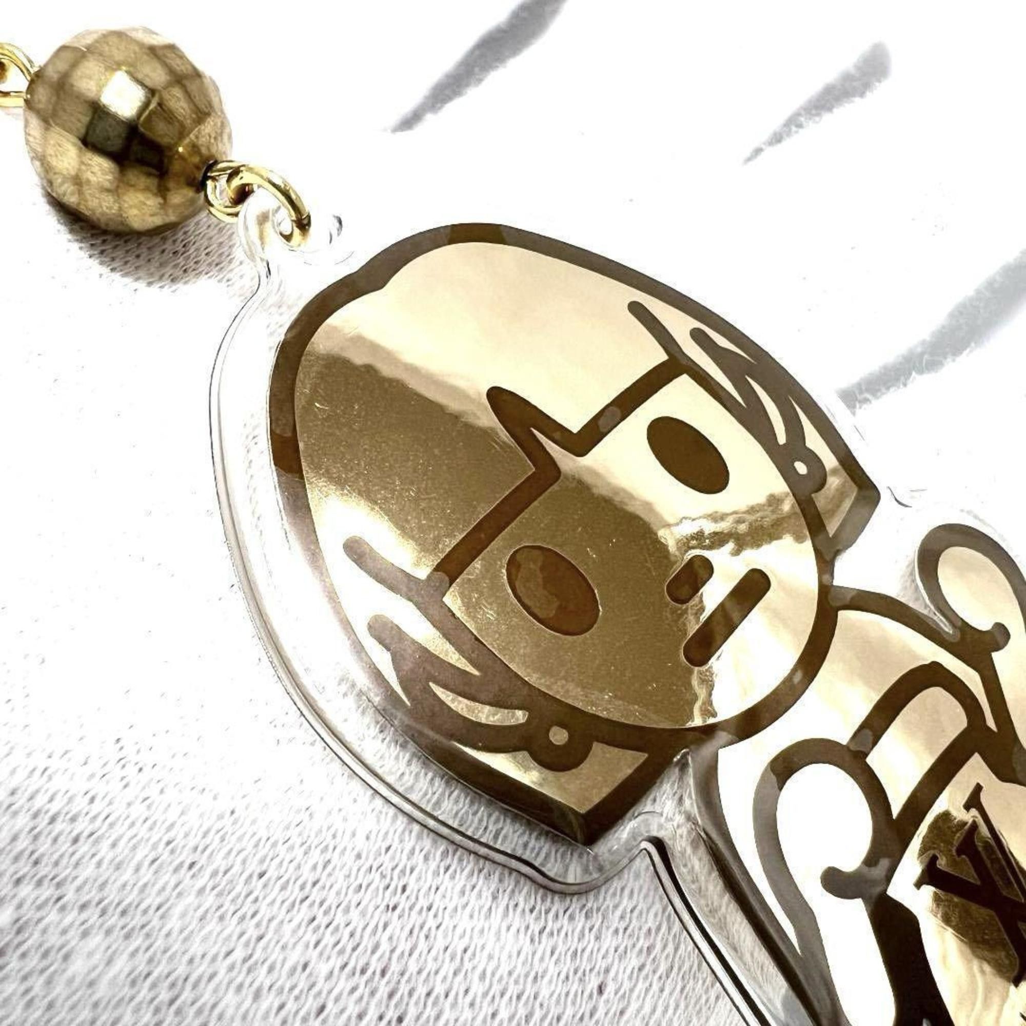 Louis Vuitton LOUIS VUITTON Men's Key Holder Strap Bag Charm Louis Vuitton Girl NIGO Size ONE SIZE - 4 Thumbnail