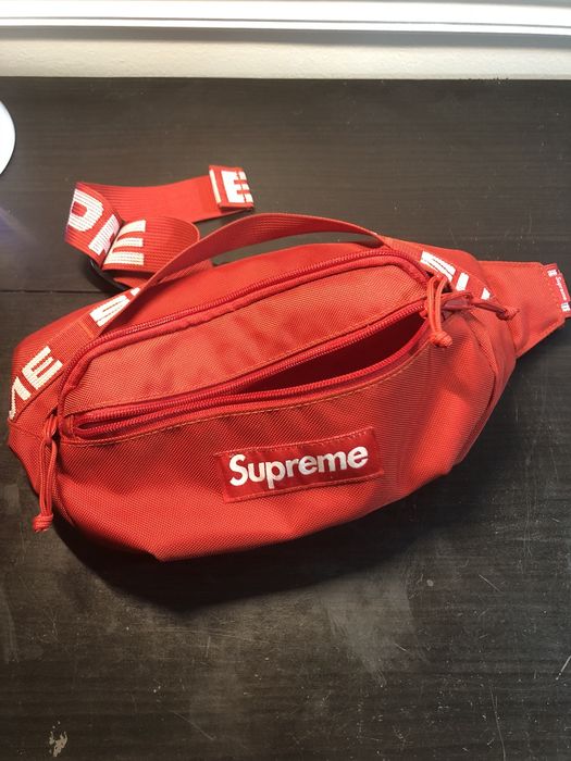 Supreme Waist Bag (SS18) - Red Waist Bags, Bags - WSPME64619