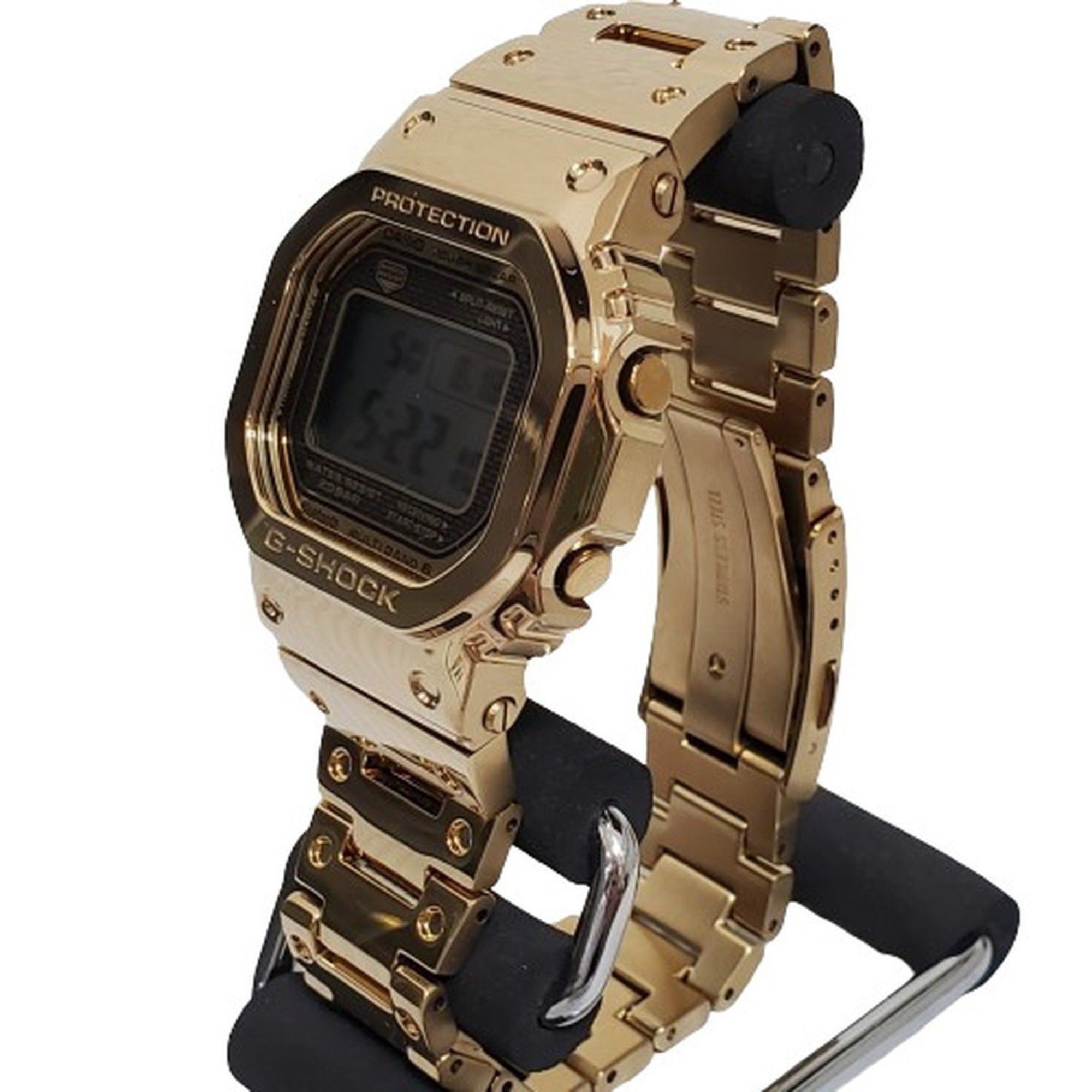 Casio G-SHOCK CASIO Watch GMW-B5000TFG-9JR 35th Anniversary 35TH ORIGIN Full Metal Gold Band Radio Solar Digital Bluetooth Compatible Men's Kaizuka Store Size ONE SIZE - 2 Thumbnail