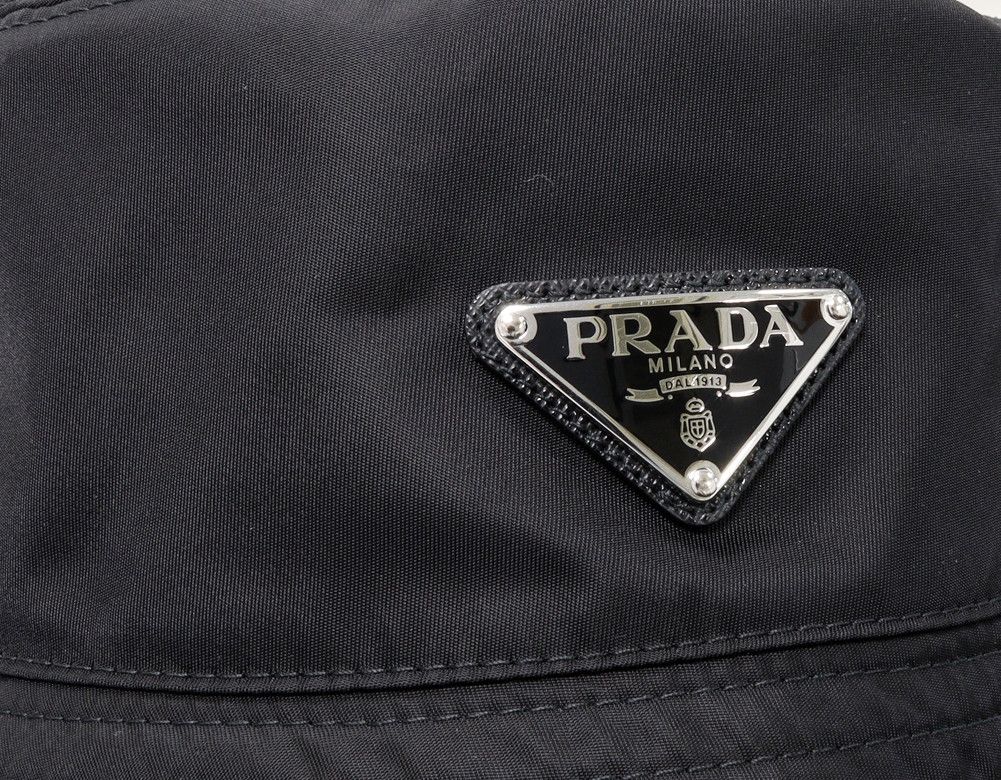 Prada Prada Prada Re-Nylon Bucket Hat Black 1HC137 2DMI