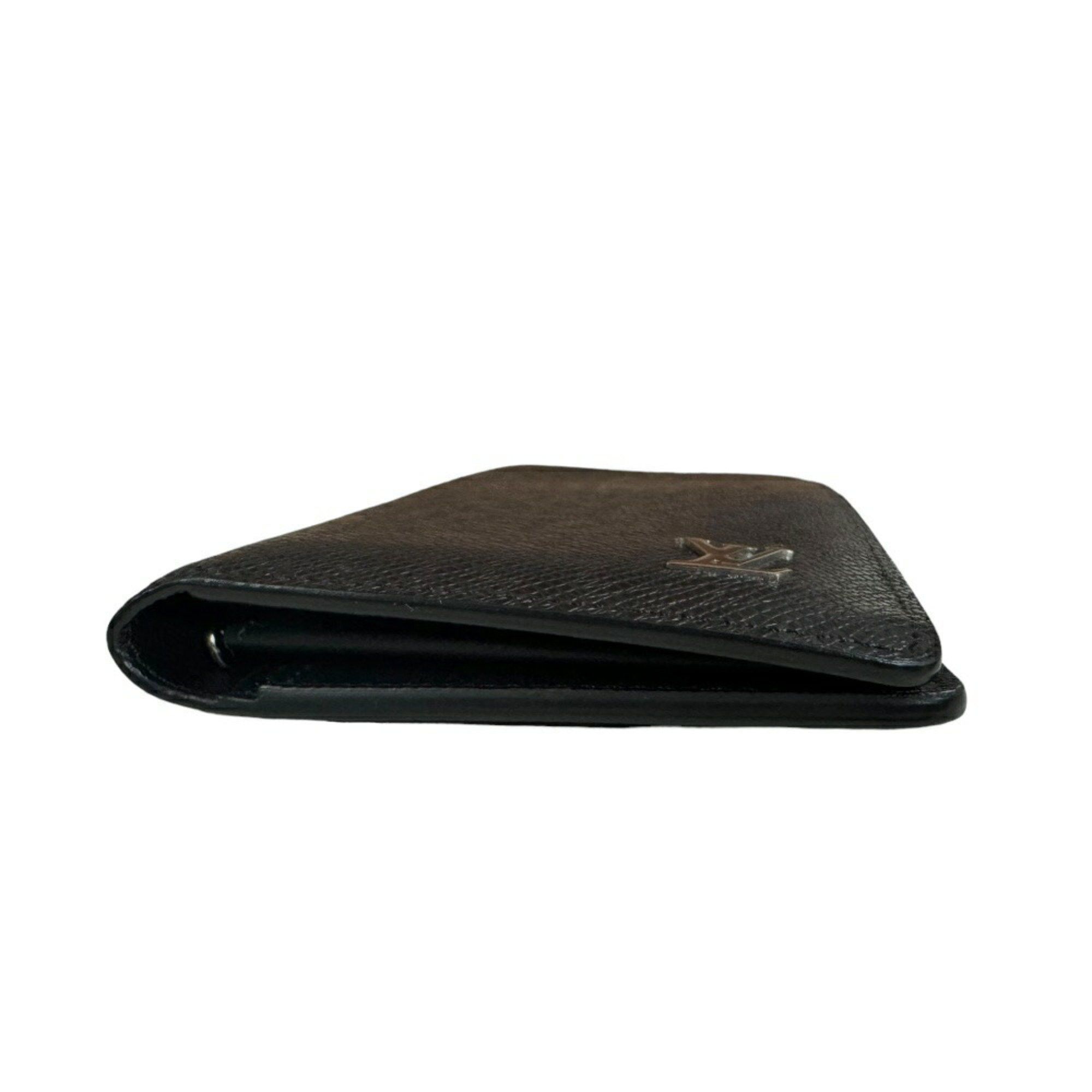 Louis Vuitton Louis Vuitton Portefeuille Brazza Taiga Bi-fold Wallet M30285 Men's LOUIS VUITTON Size ONE SIZE - 4 Thumbnail