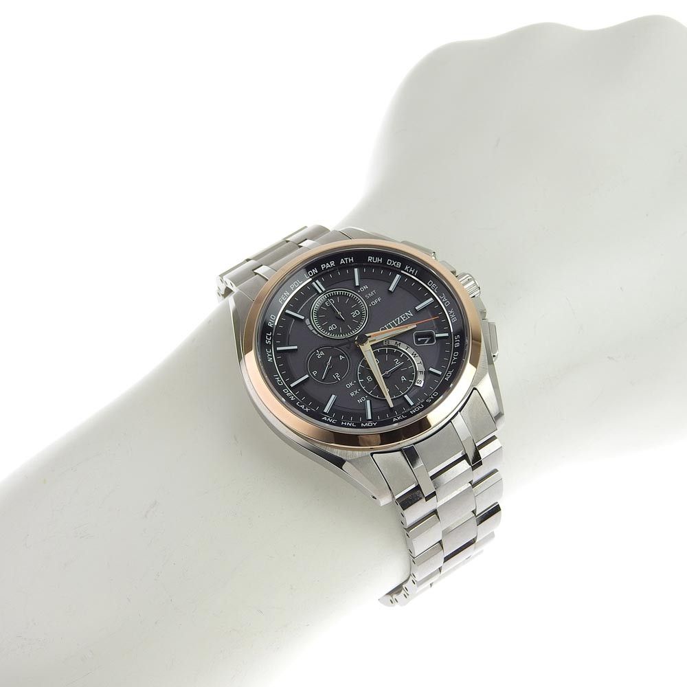 Other Other Citizen Attesa Eco-Drive Chronograph H804 T025609 Metal Quartz H804 T025609 DUTY FREE for USA Size ONE SIZE - 7 Thumbnail