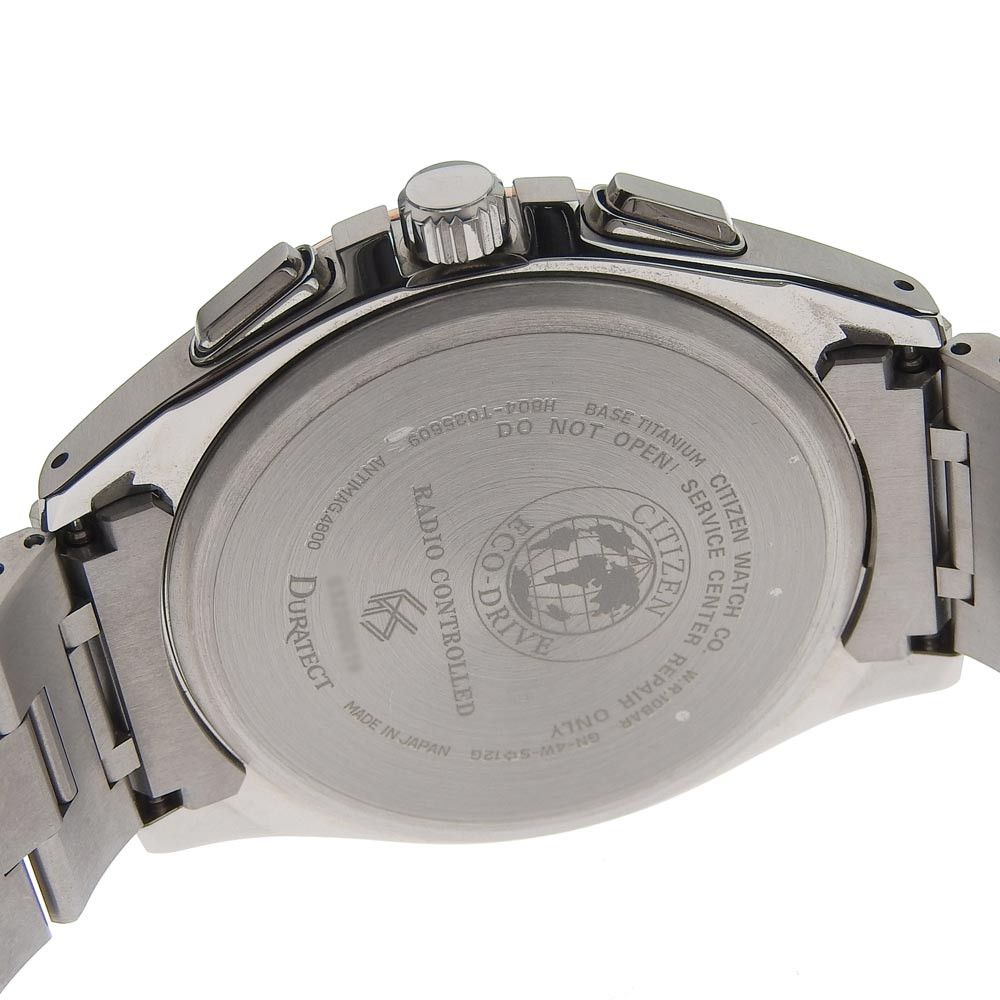 Other Other Citizen Attesa Eco-Drive Chronograph H804 T025609 Metal Quartz H804 T025609 DUTY FREE for USA Size ONE SIZE - 4 Thumbnail